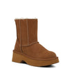Botin Cuero Mujer Sherly Café