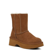 Botin Cuero Mujer Sherly Café
