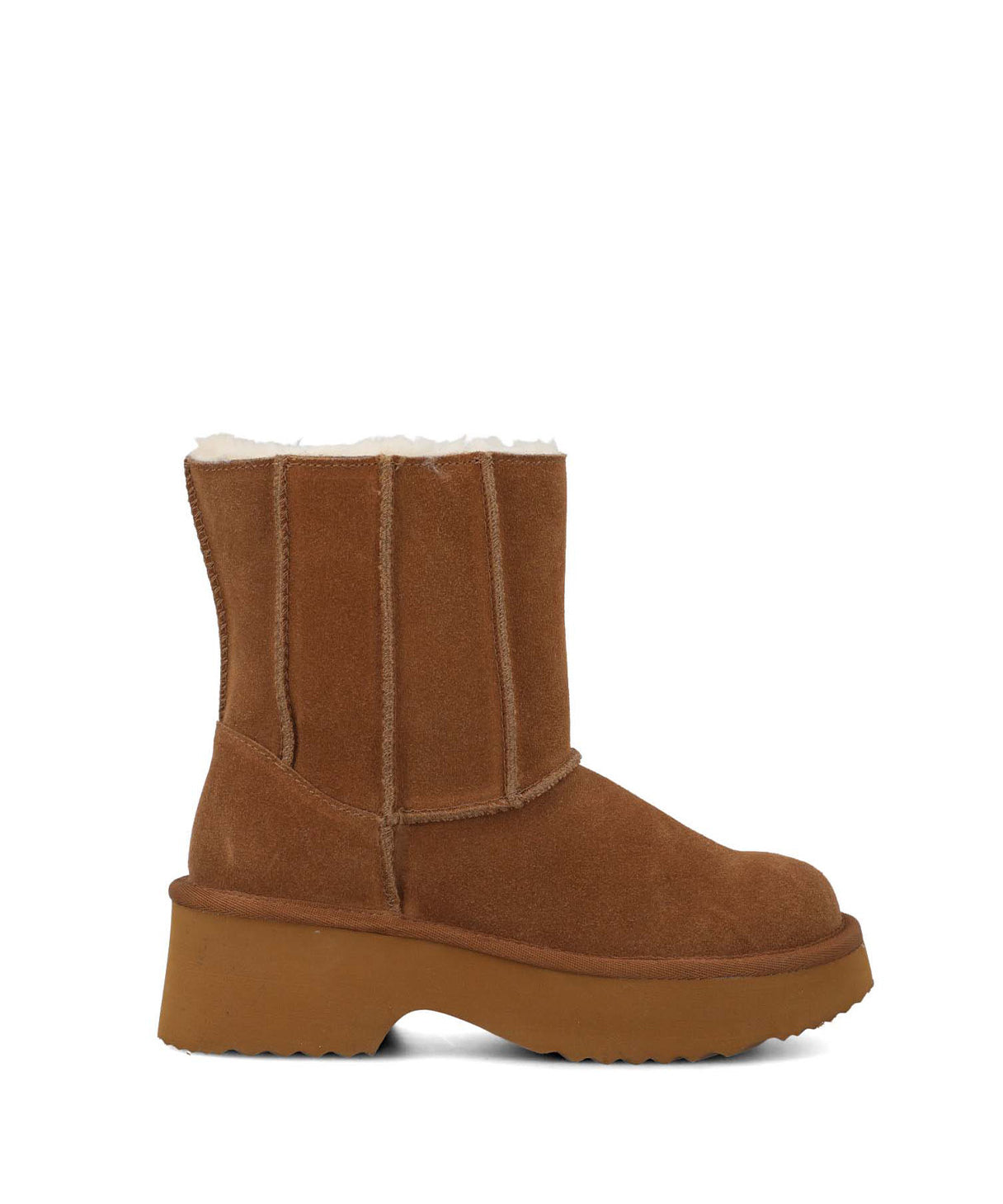 Botin Cuero Mujer Sherly Café