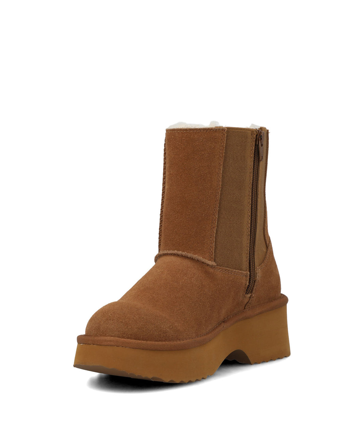 Botin Cuero Mujer Sherly Café