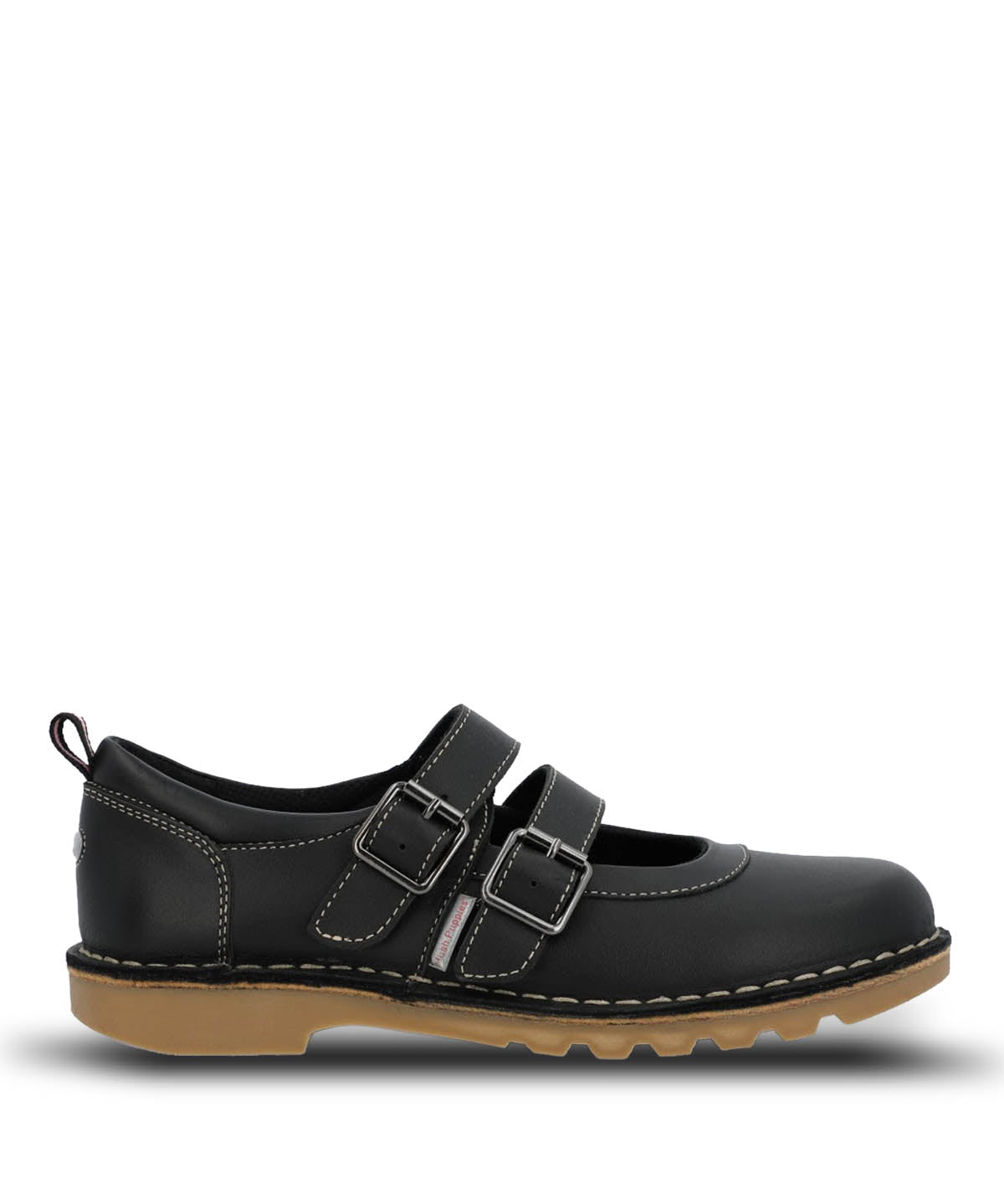 Guillermina Escolar Cuero Niña Spring Buckle | Hush Puppies