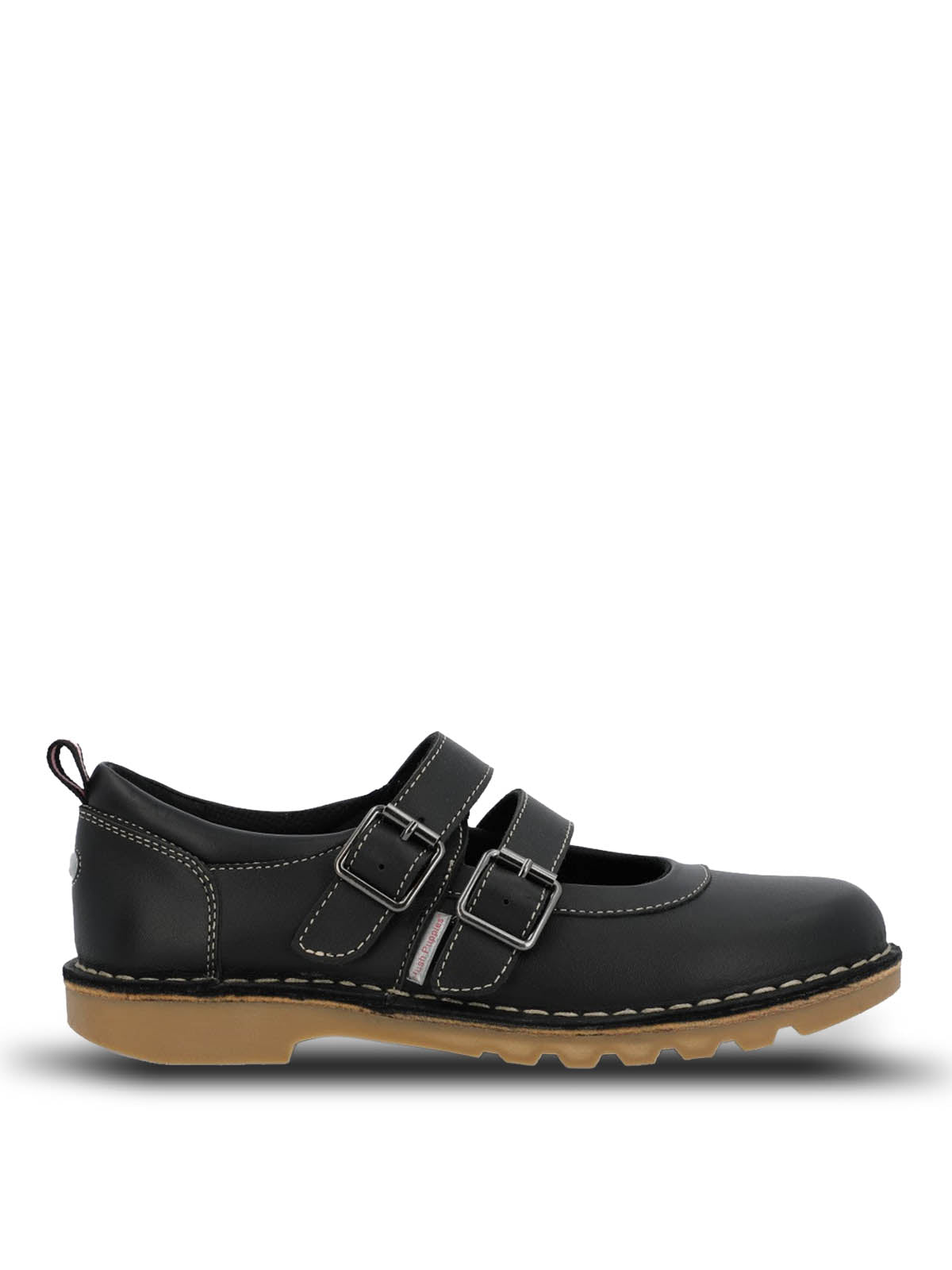 Guillermina Escolar Cuero Niña Spring Buckle | Hush Puppies