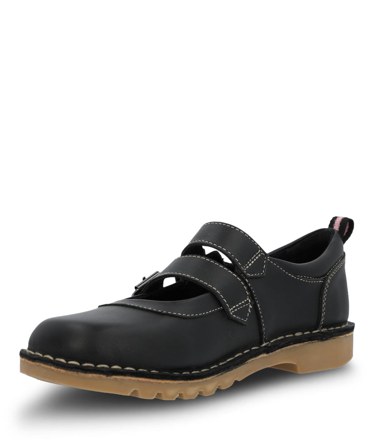 Guillermina Escolar Cuero Niña Spring Buckle | Hush Puppies
