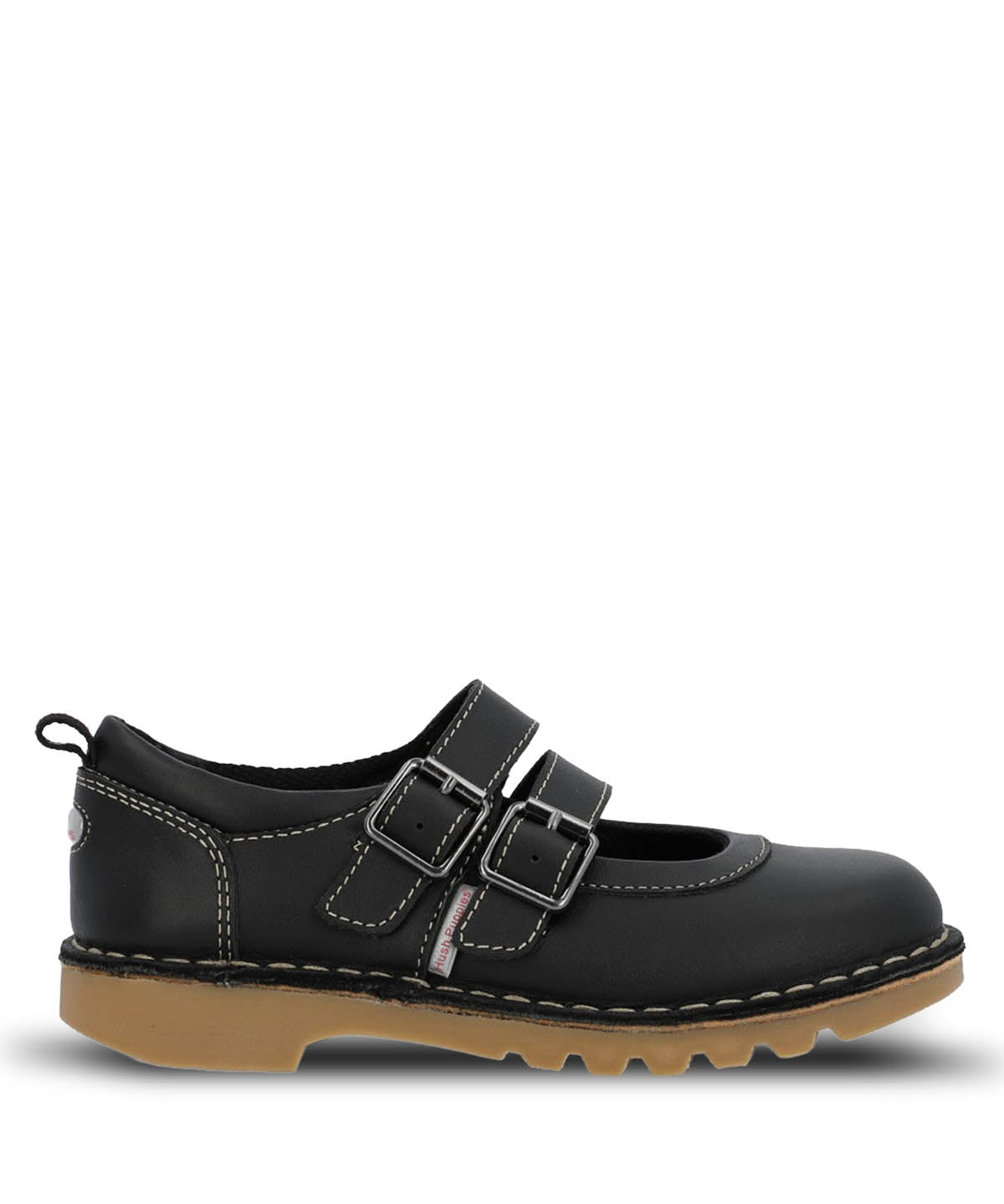 Guillermina Escolar Cuero Niña Spring Buckle | Hush Puppies