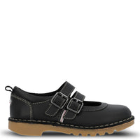 Guillermina Escolar Cuero Niña Spring Buckle | Hush Puppies