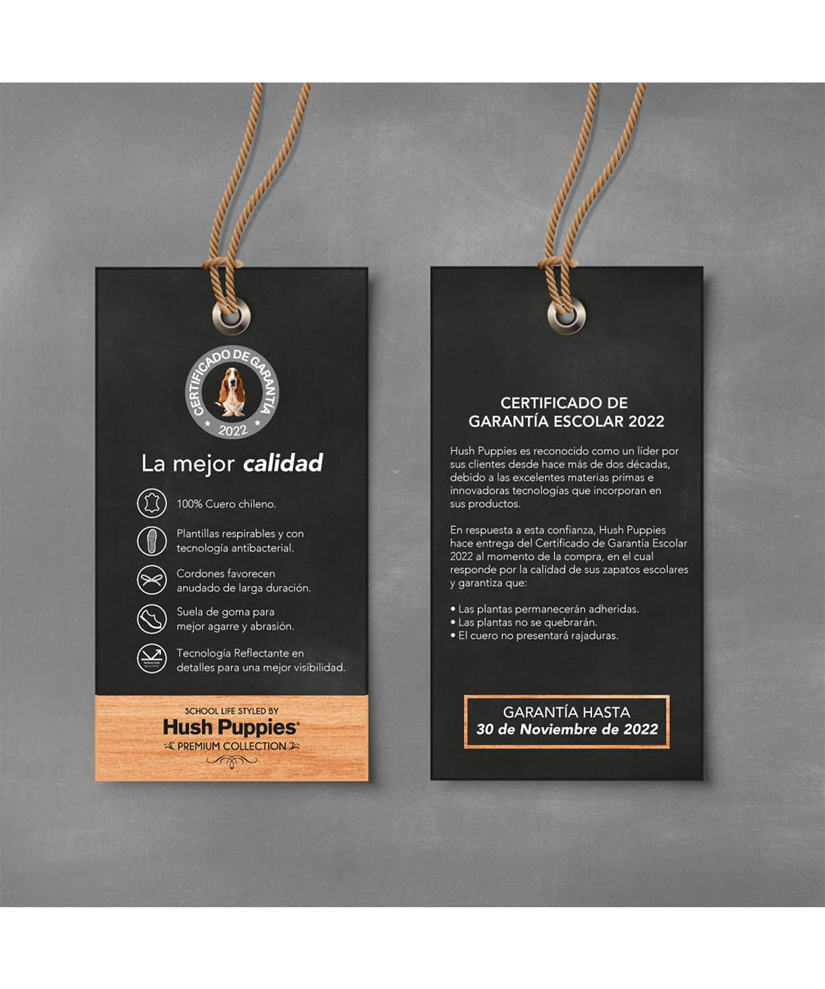 Zapato New I Work Velcro [28-34] | Hush Puppies