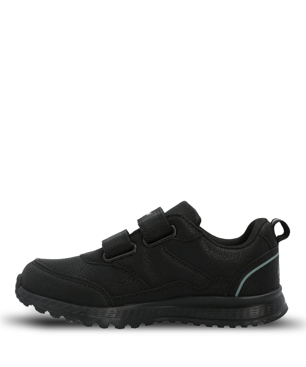 Zapatilla Escolar Negro New Chance Velcro | Hush Puppies