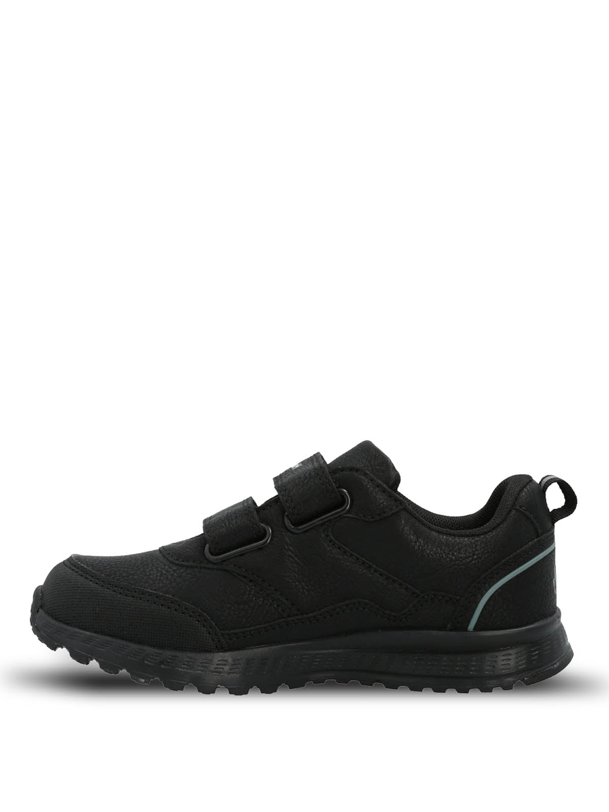 Zapatilla Escolar Negro New Chance Velcro | Hush Puppies