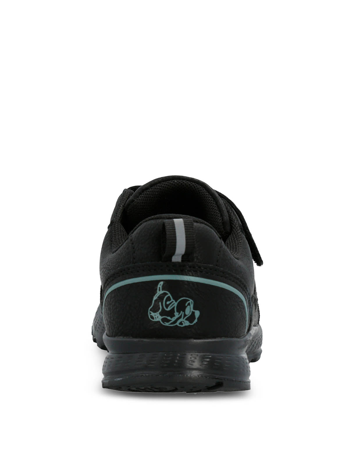 Zapatilla Escolar Negro New Chance Velcro | Hush Puppies