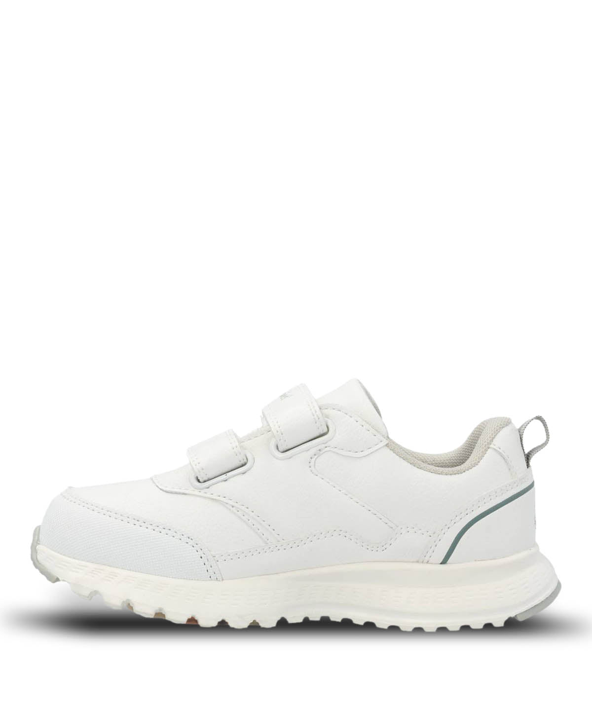 Zapatilla Escolar Blanca New Chance Velcro | Hush Puppies