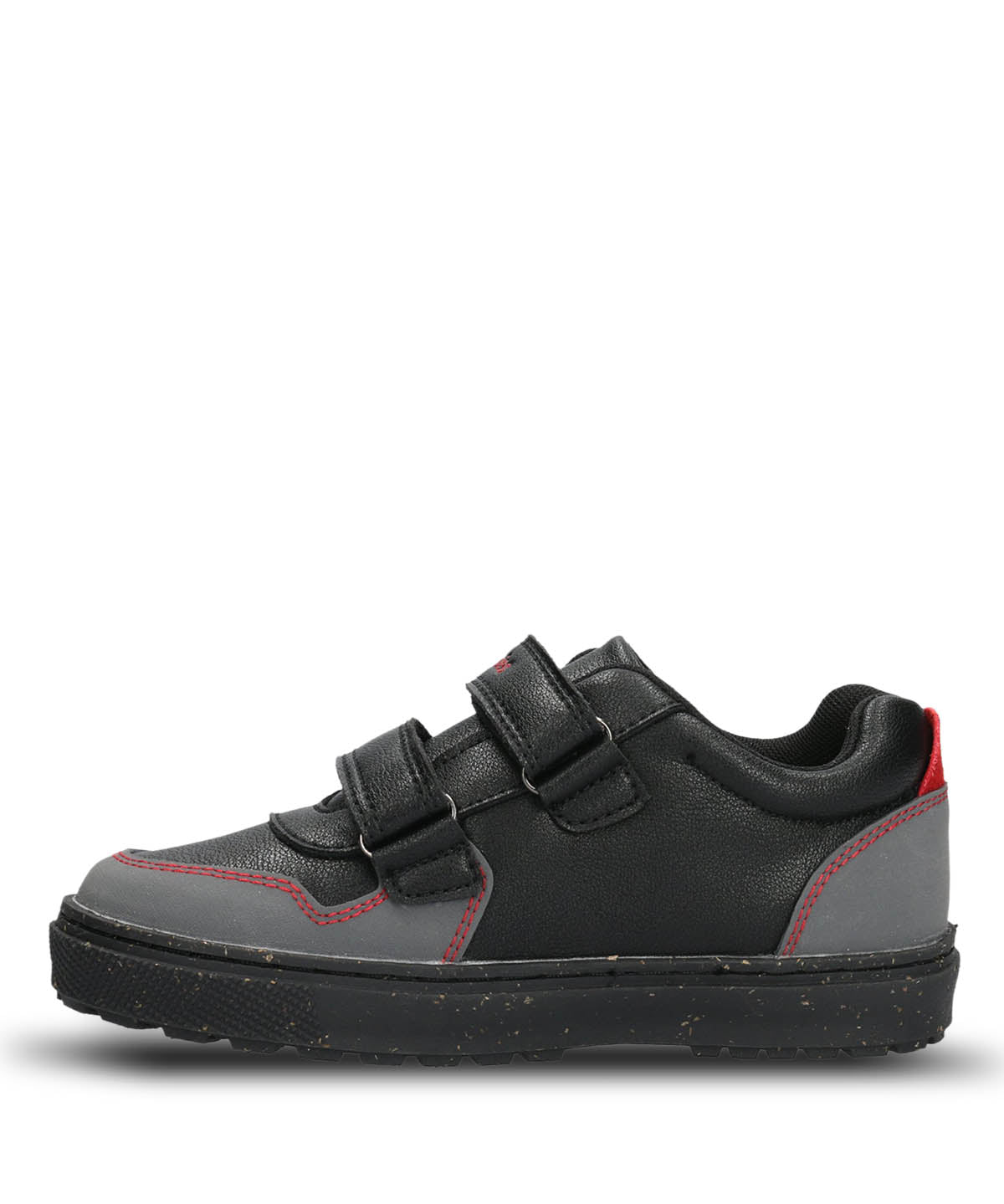 Zapatilla Cuero Niño Jets  Negra