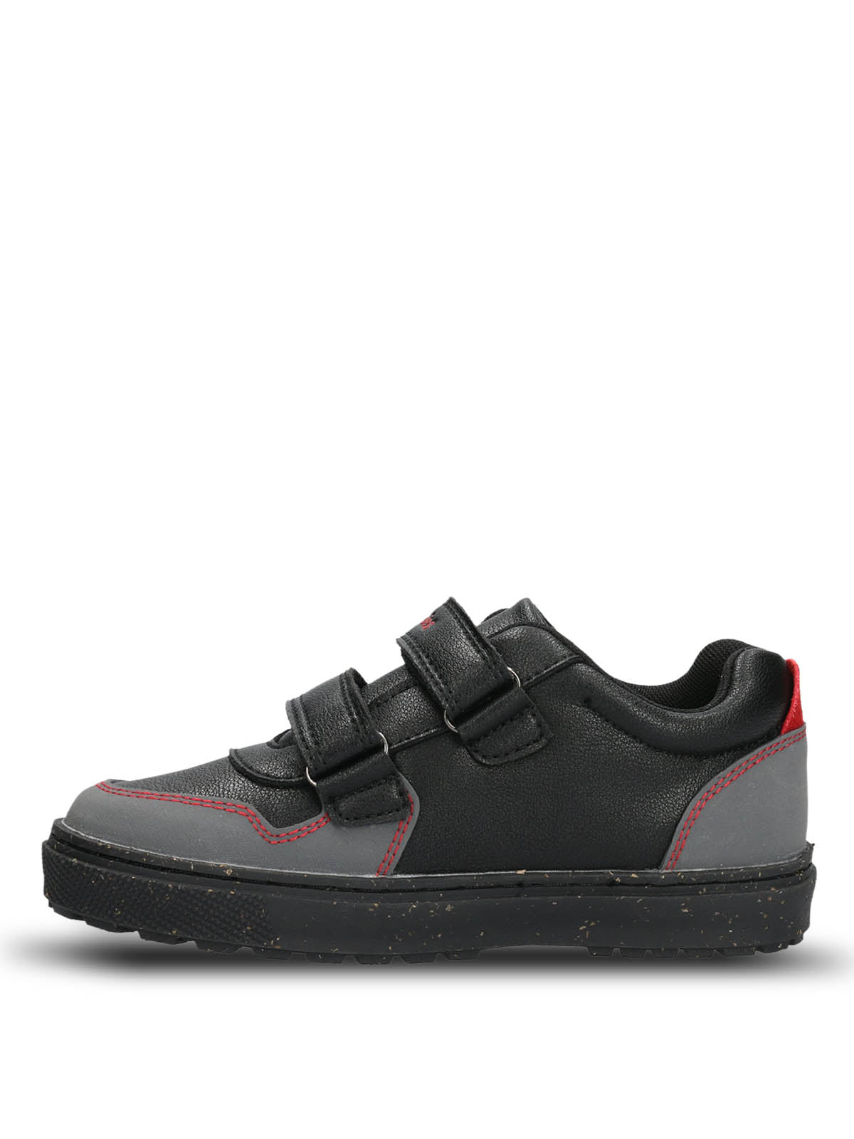 Zapatilla Cuero Niño Jets  Negra