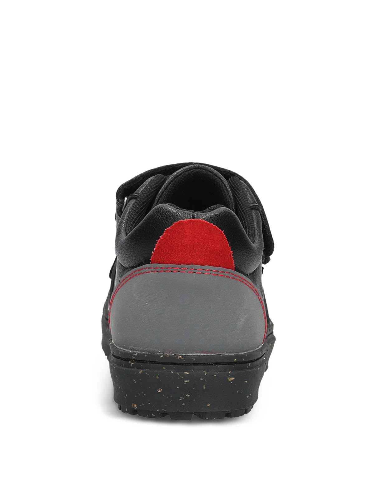 Zapatilla Cuero Niño Jets  Negra