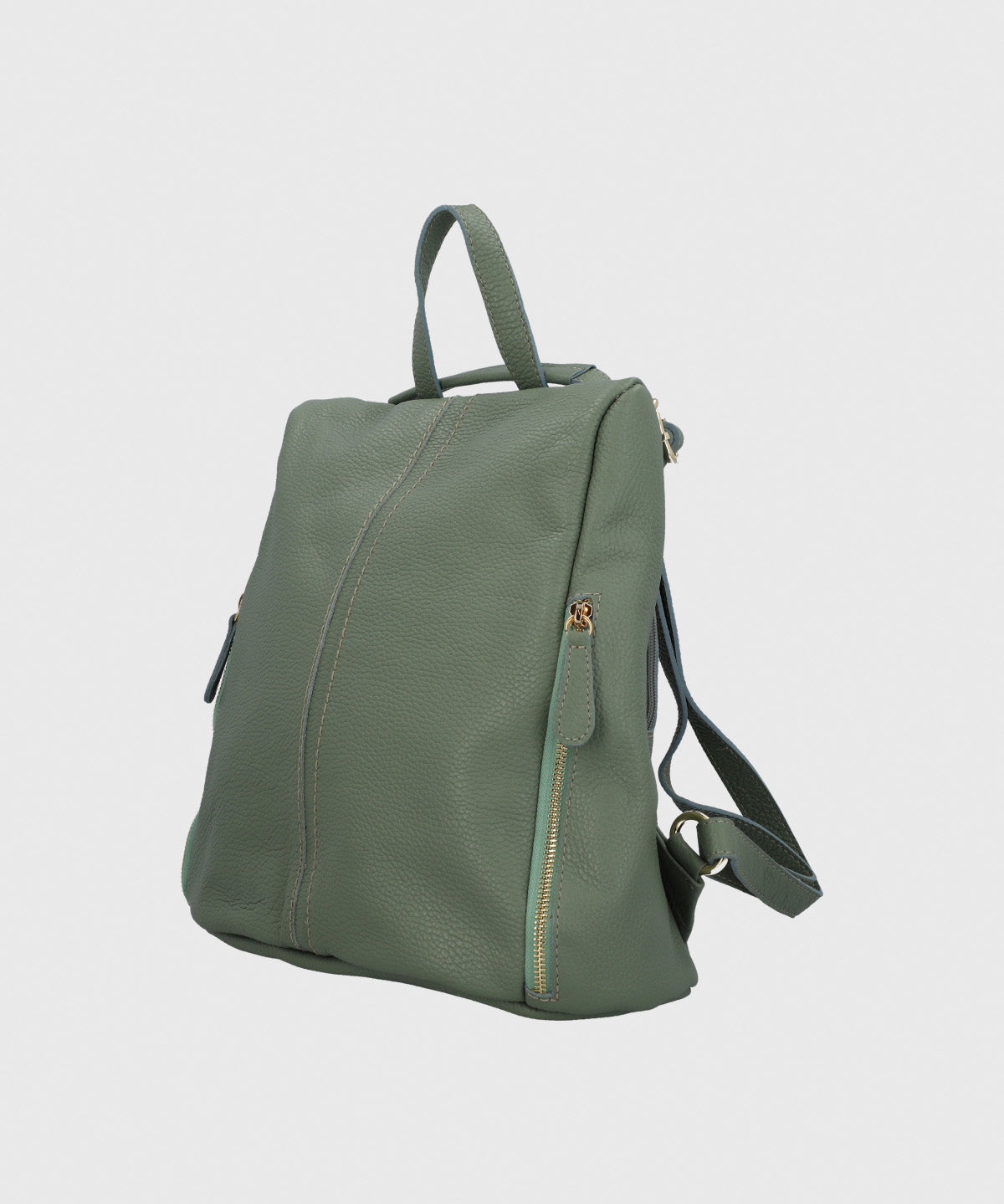 Mochila Cerutti Cuero Mujer Alessa Back Verde