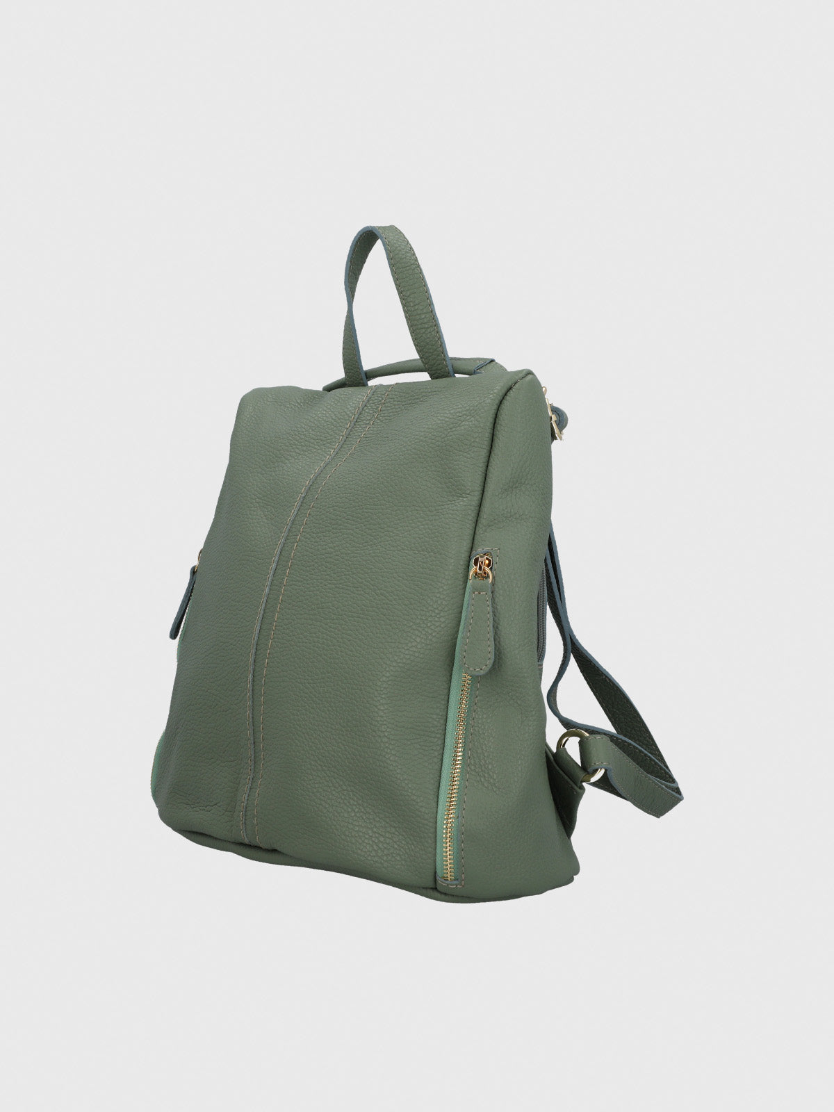 Mochila Cerutti Cuero Mujer Alessa Back Verde