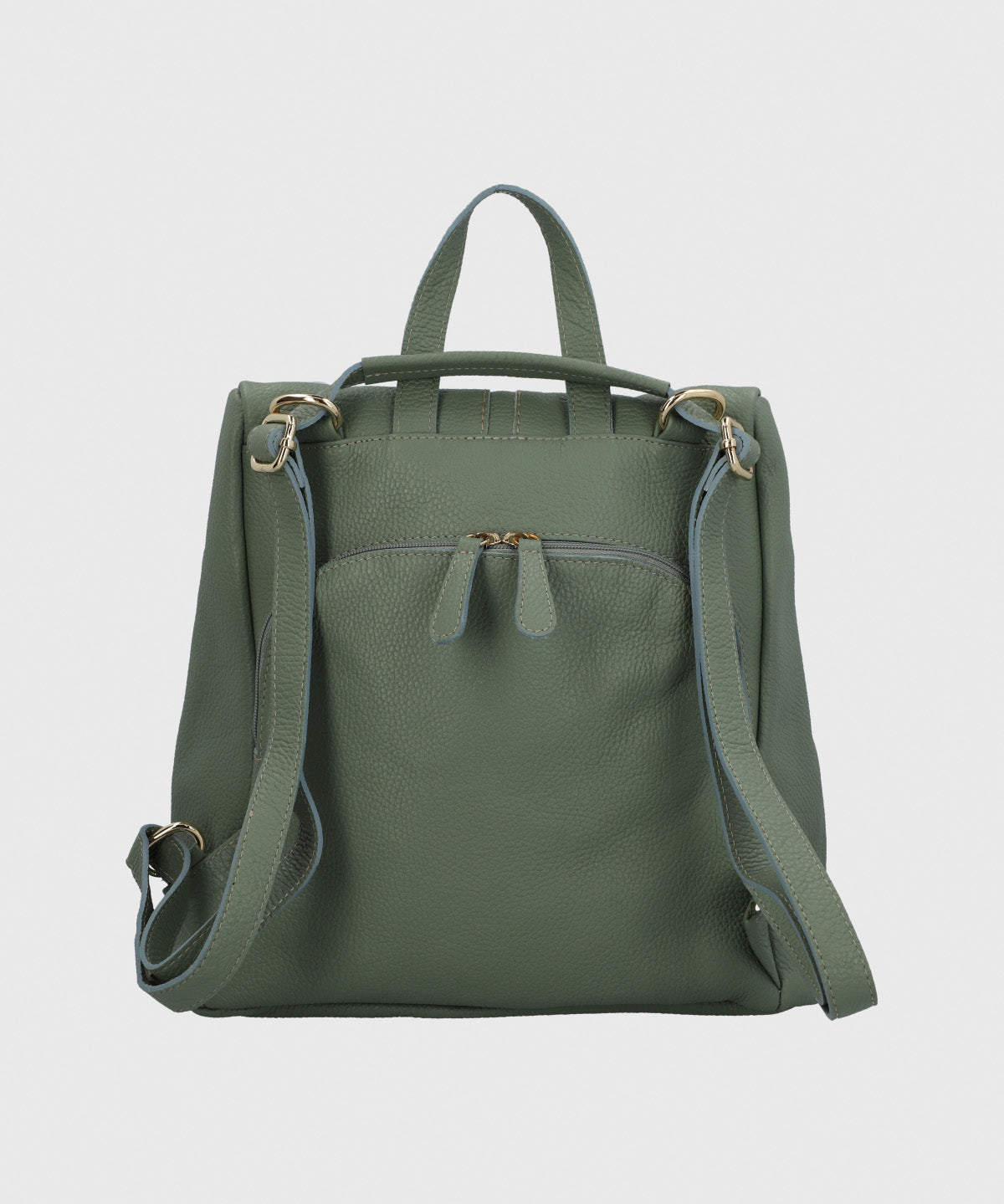 Mochila Cerutti Cuero Mujer Alessa Back Verde