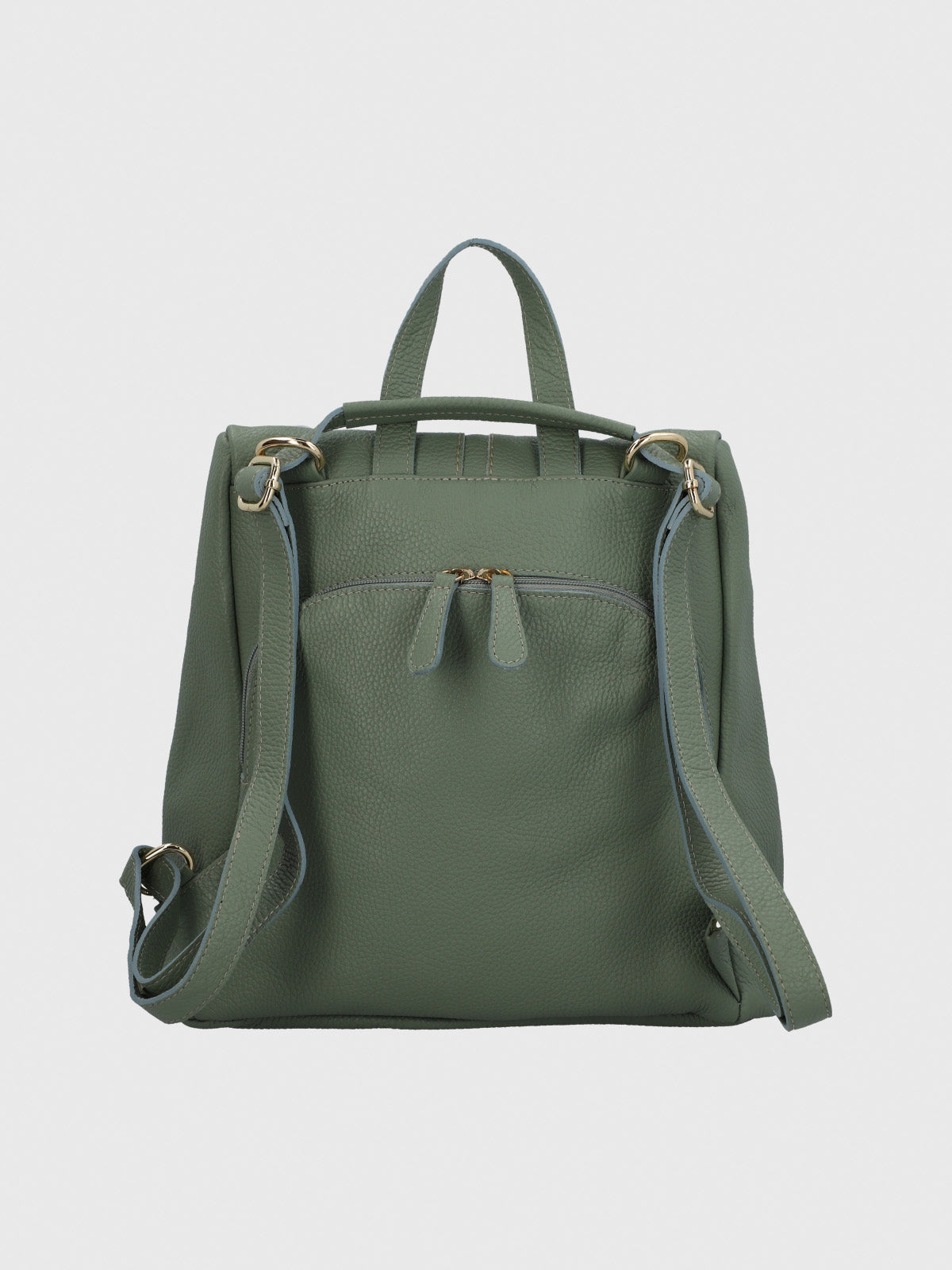 Mochila Cerutti Cuero Mujer Alessa Back Verde