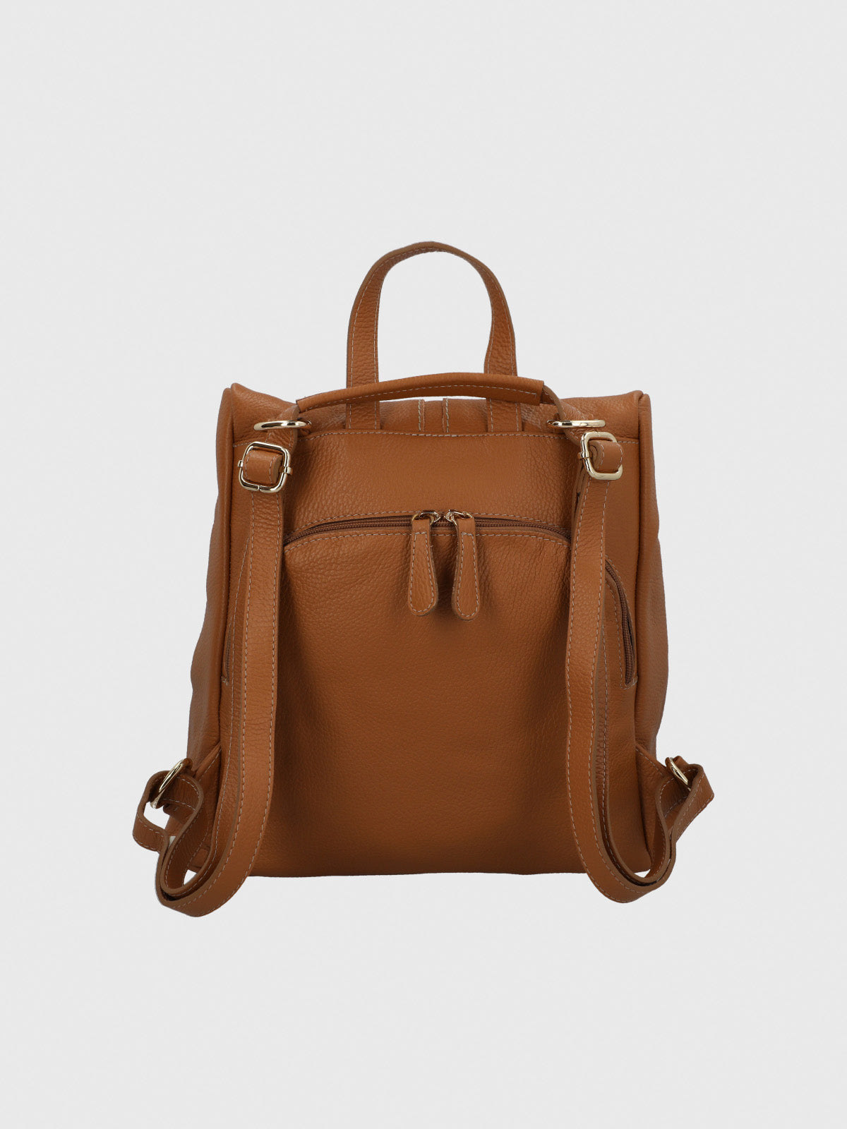 Mochila Cerutti Cuero Mujer Alessa Back Café