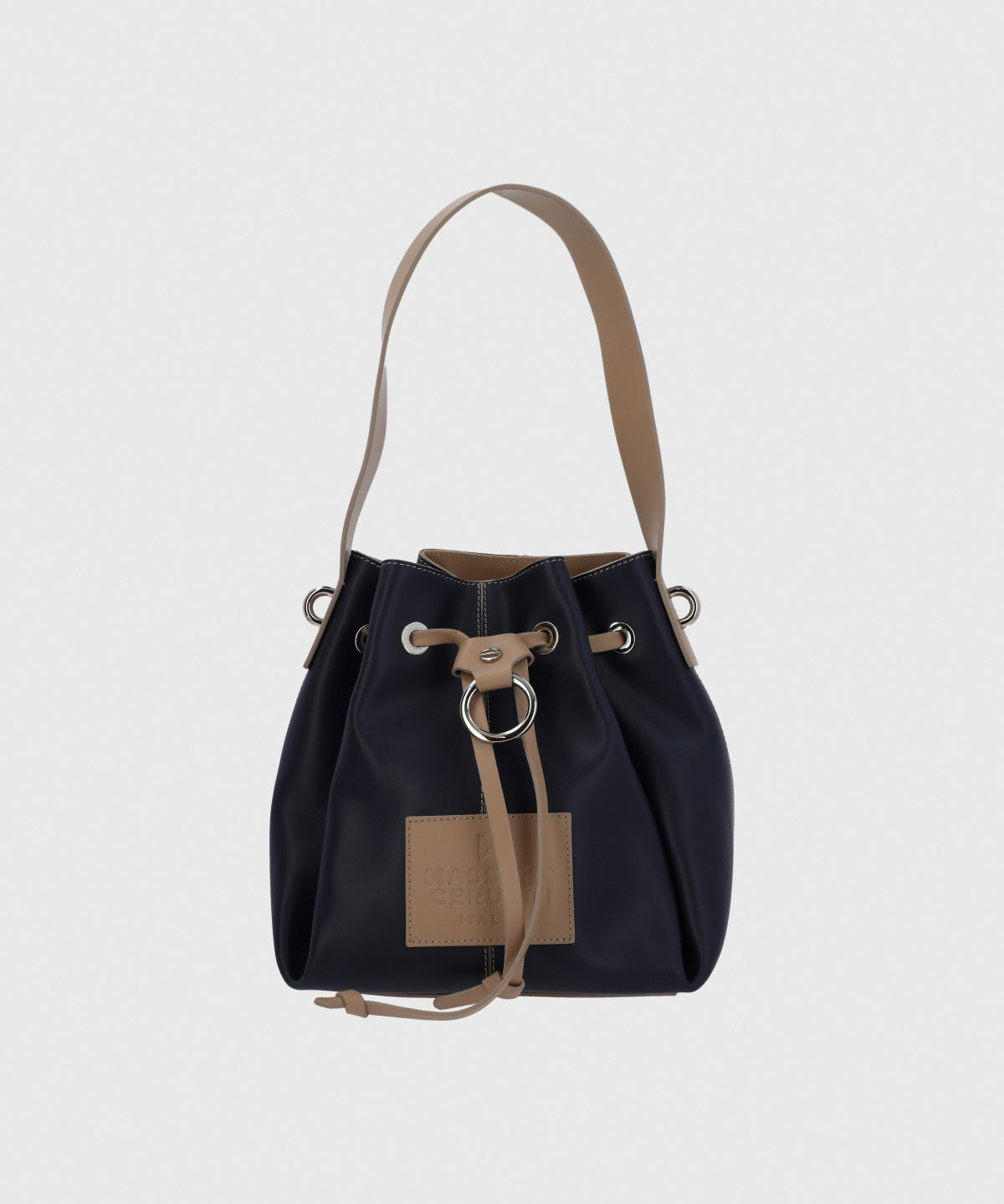 Cartera Cerutti Cuero Mujer Diletta Cross Azul