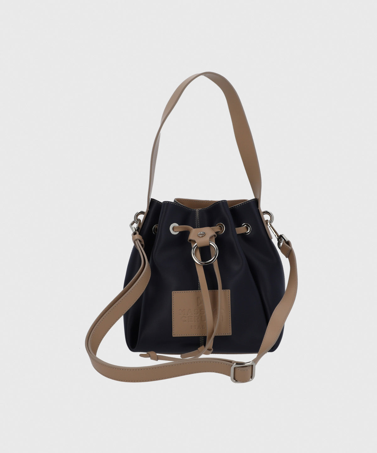 Cartera Cerutti Cuero Mujer Diletta Cross Azul