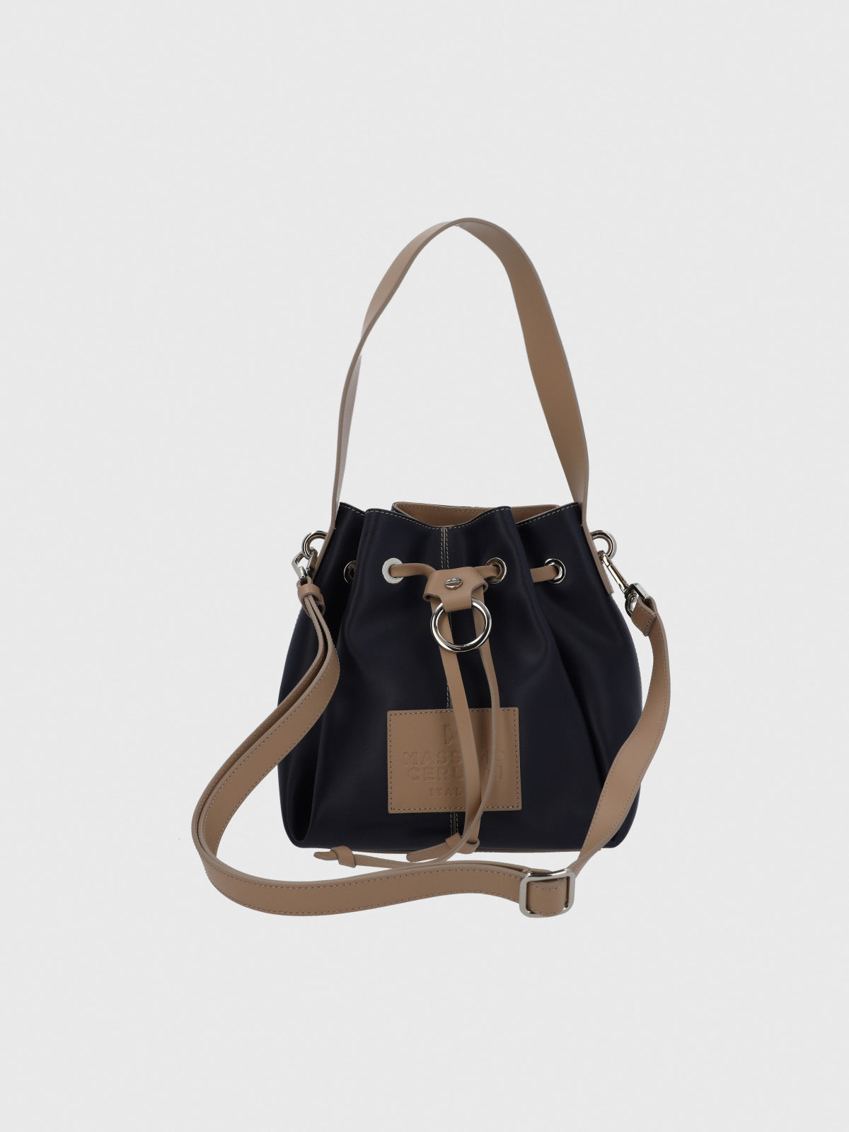 Cartera Cerutti Cuero Mujer Diletta Cross Azul
