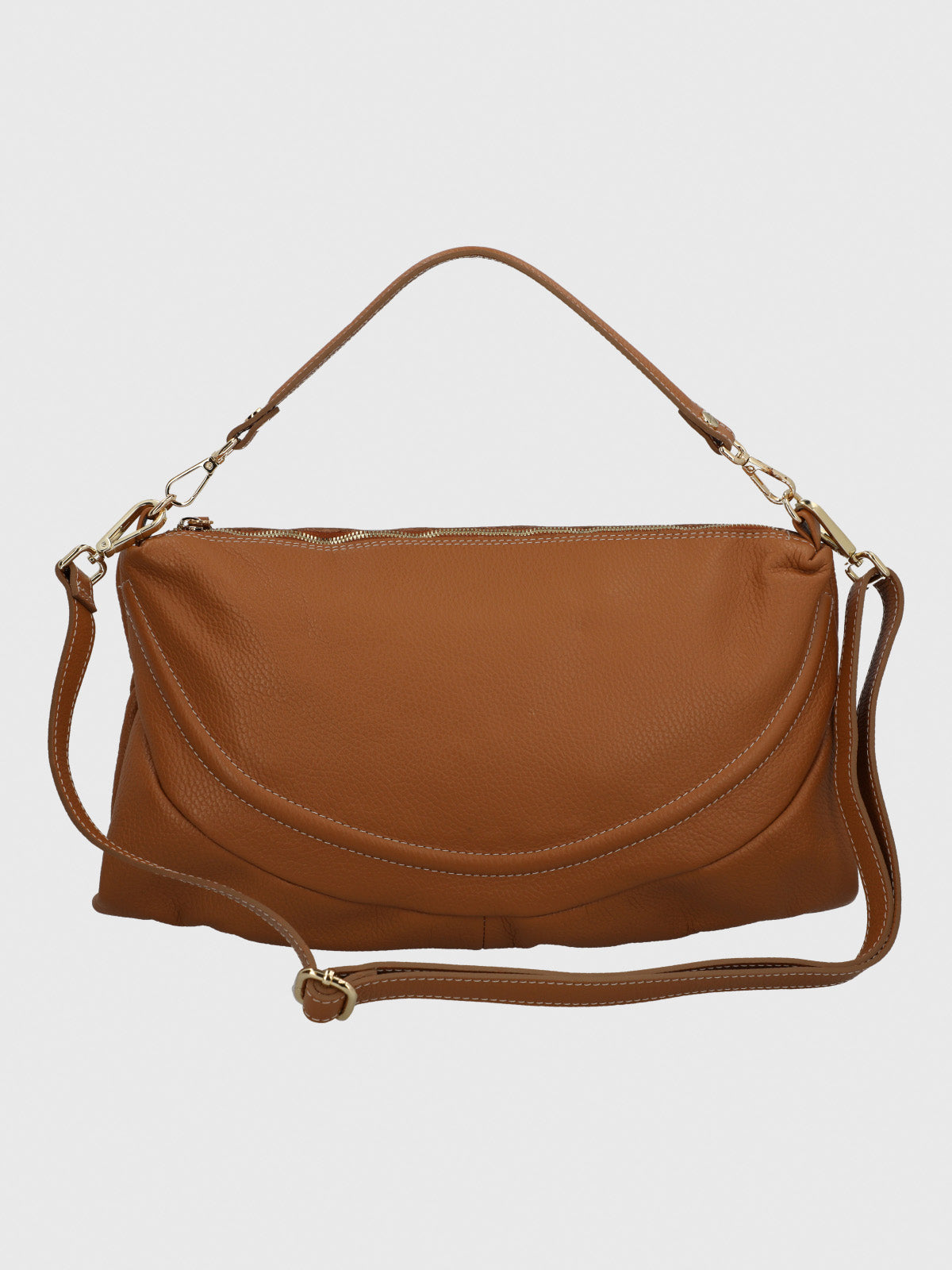 Cartera Cerutti Cuero Mujer Allegra Bag Café