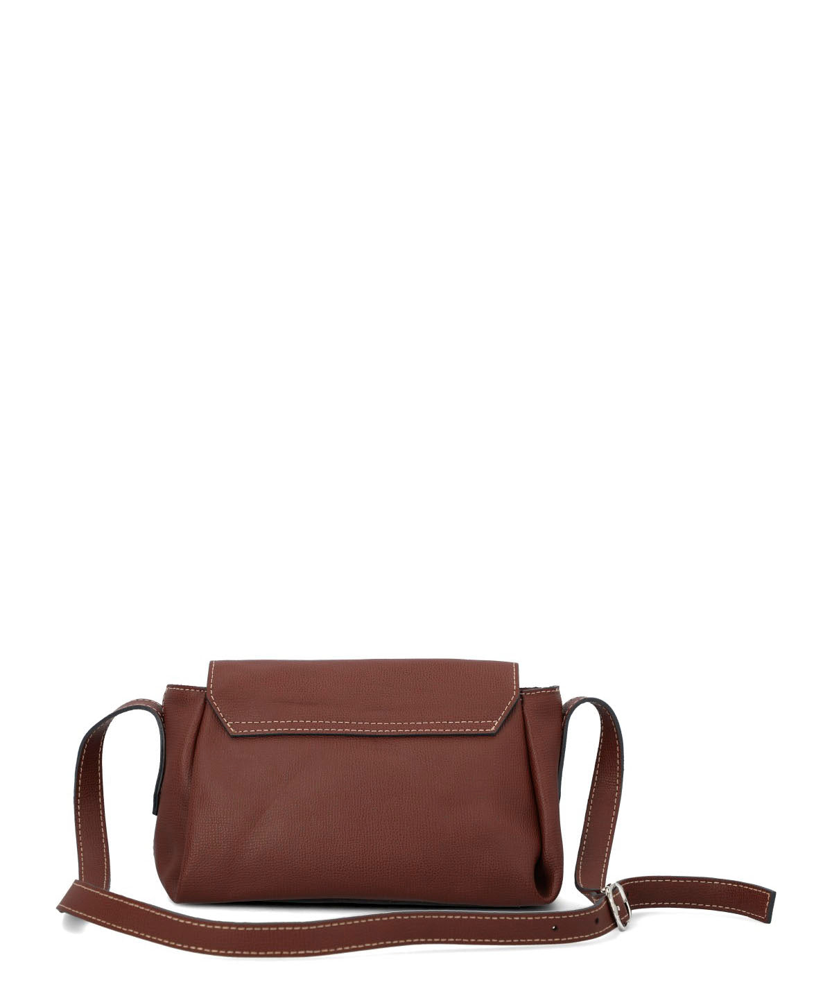 Cartera Cerutti Cuero Mujer Parma Cross Café