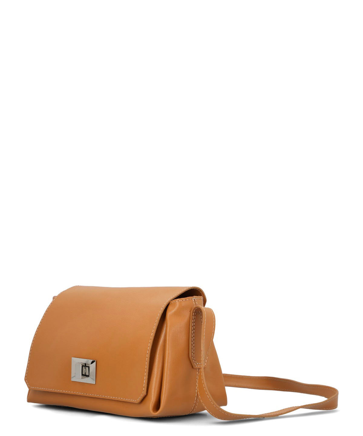 Cartera Cerutti Cuero Mujer Parma Cross Amarillo