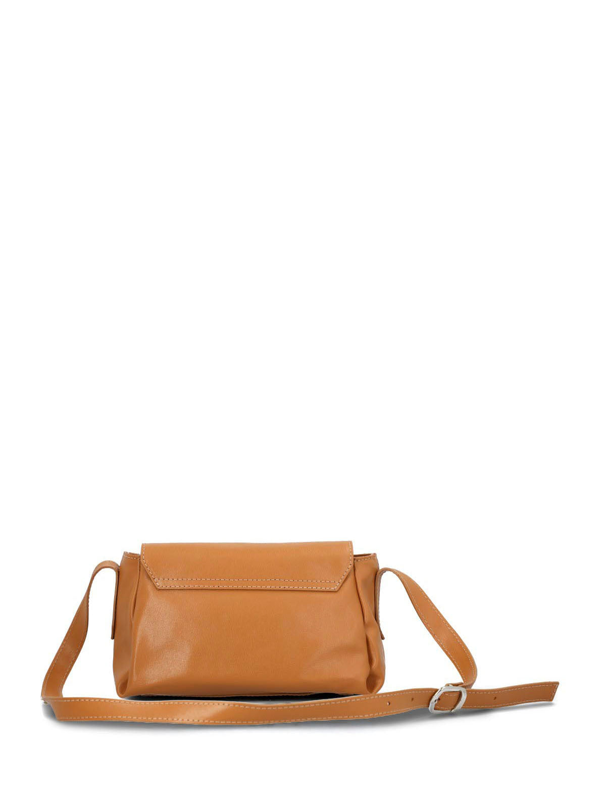 Cartera Cerutti Cuero Mujer Parma Cross Amarillo