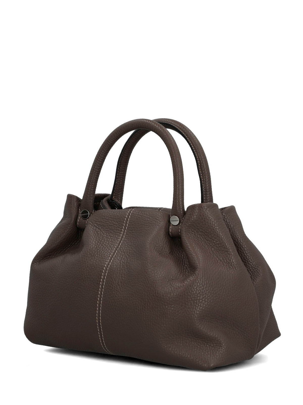 Cartera Cerutti Cuero Mujer Viareggio Bag Café