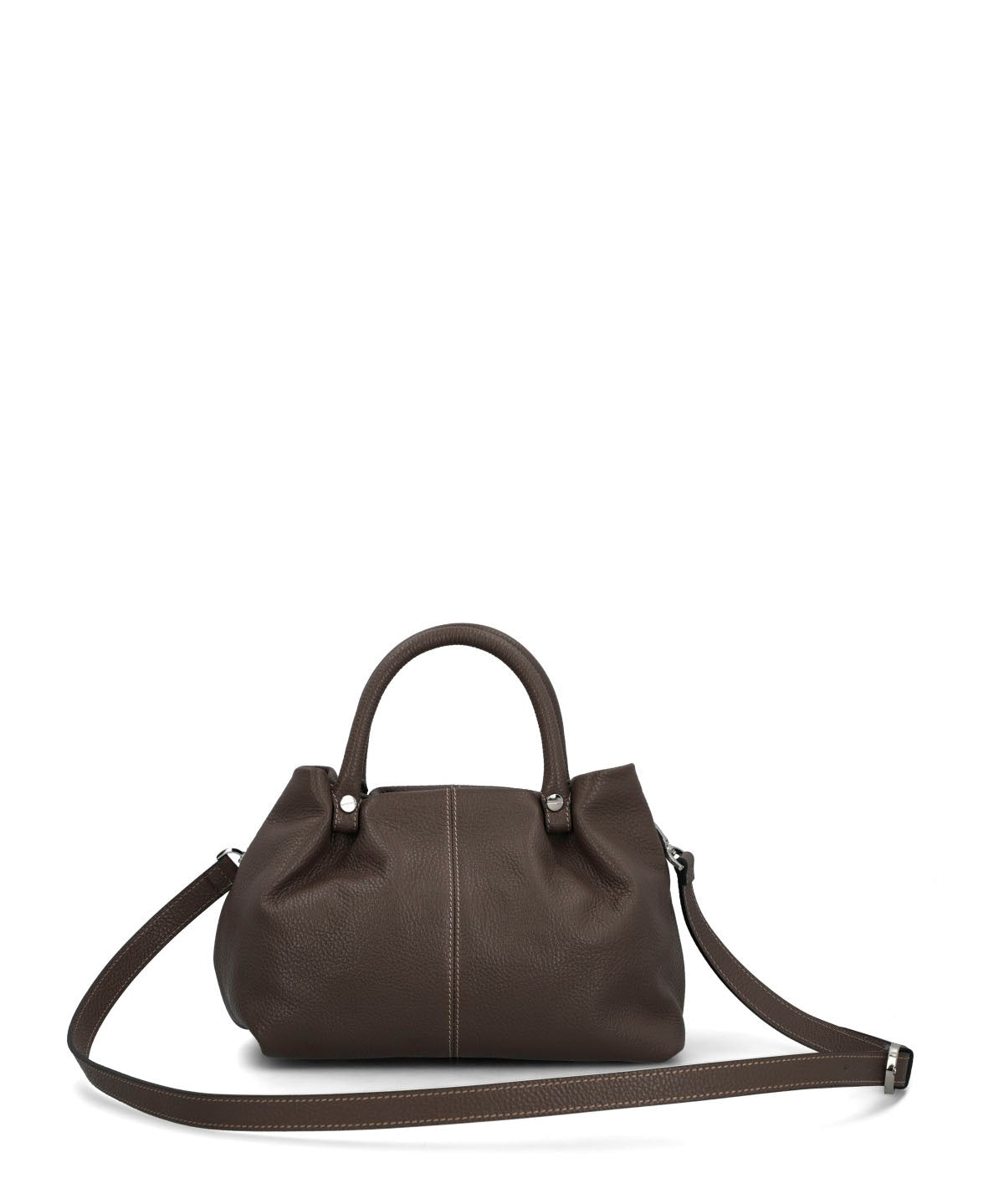 Cartera Cerutti Cuero Mujer Viareggio Bag Café