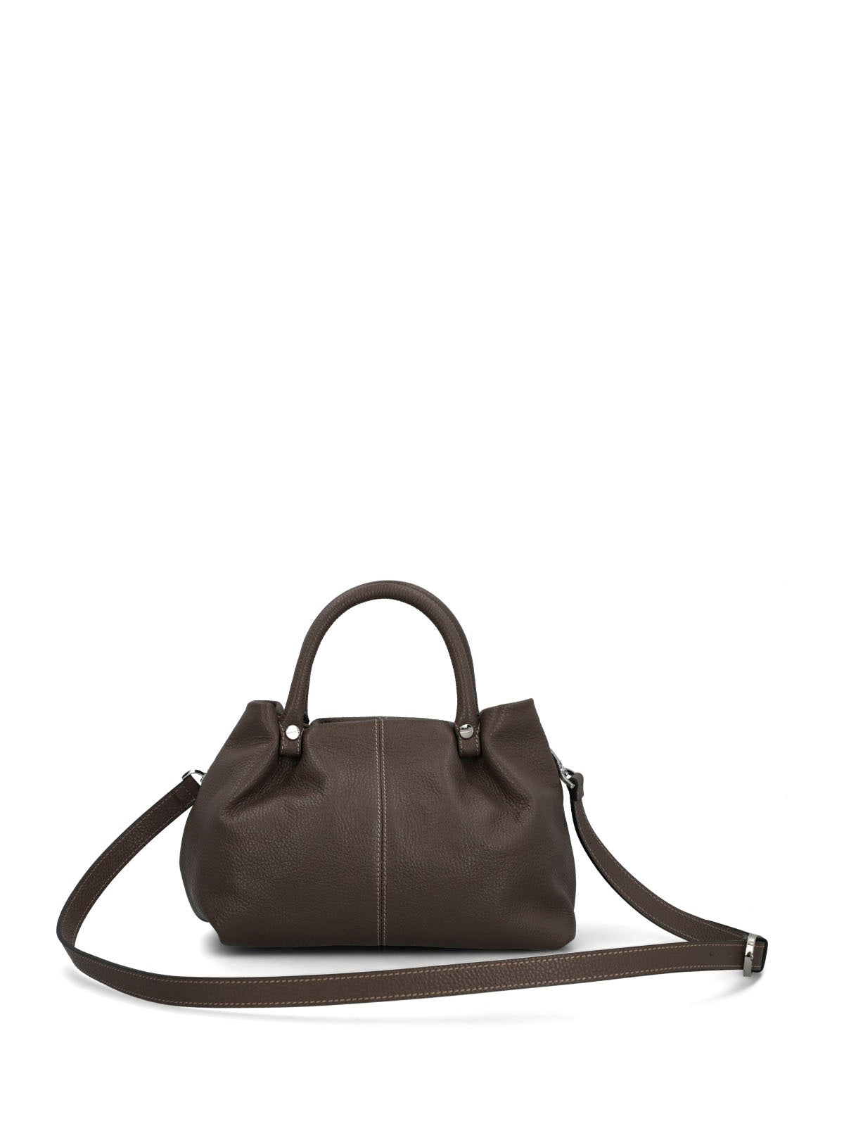 Cartera Cerutti Cuero Mujer Viareggio Bag Café