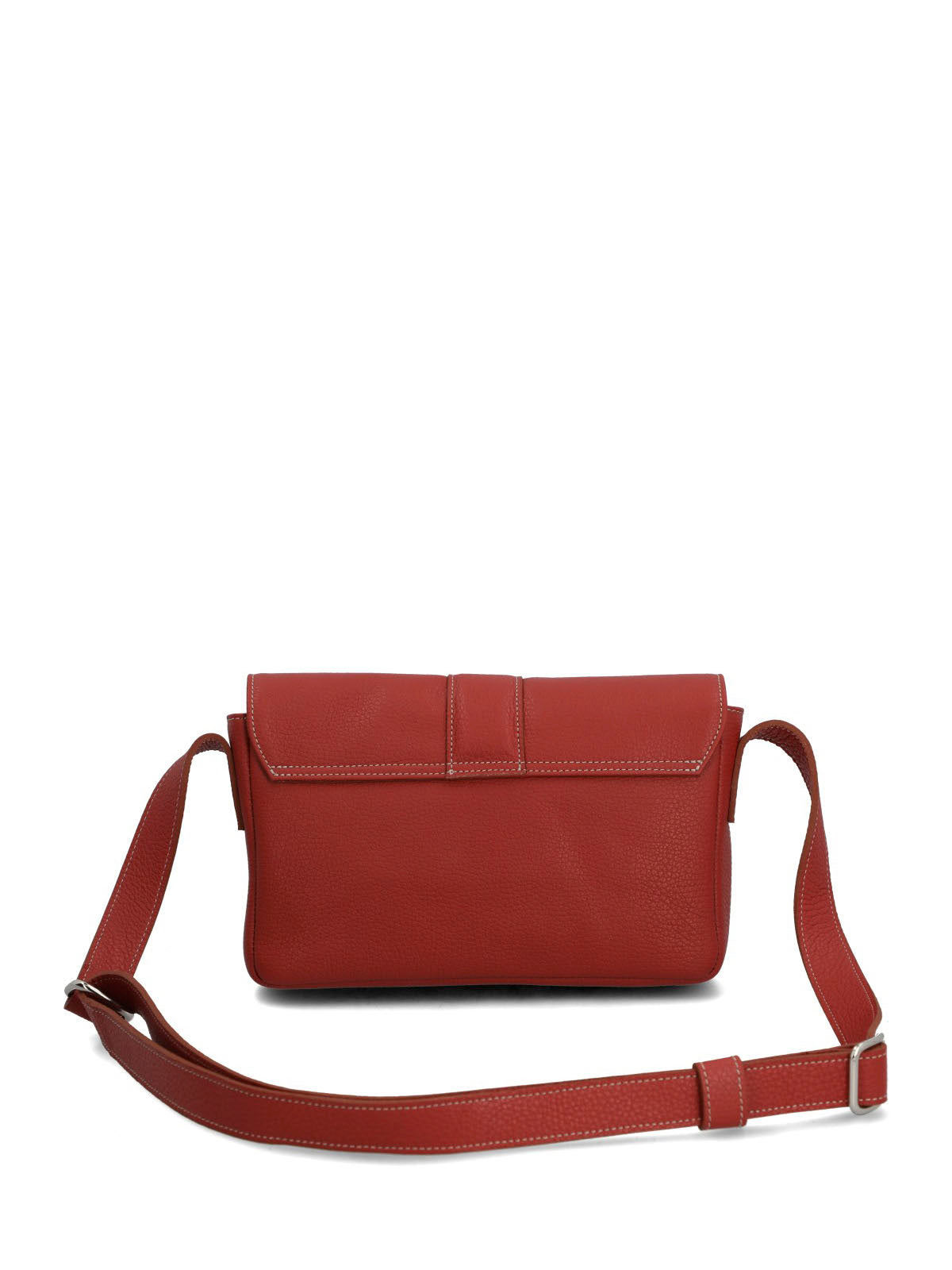Cartera Cerutti Cuero Mujer Maglie Cross Rojo