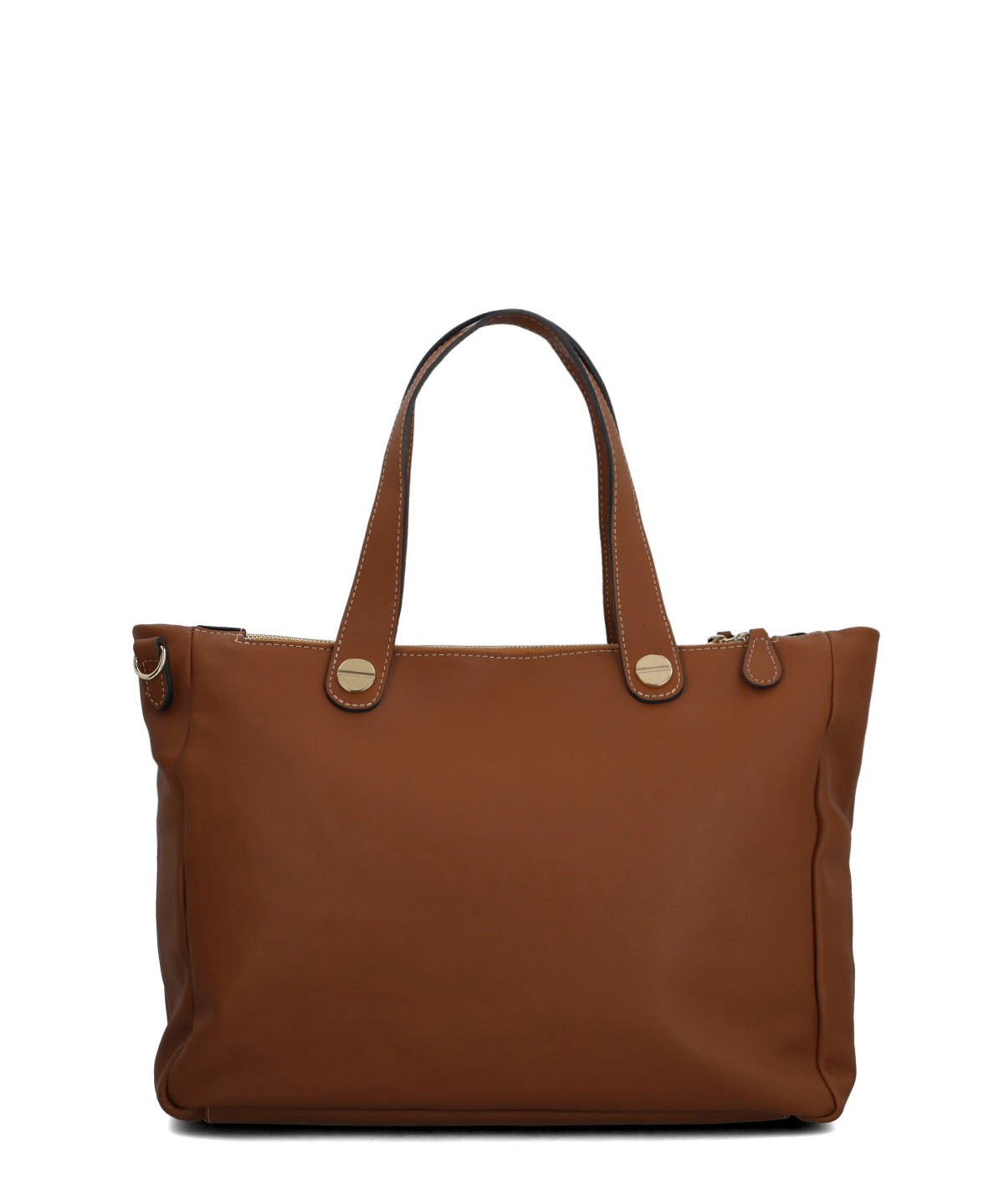 Cartera Cerutti Cuero Mujer Stradella Tote Café