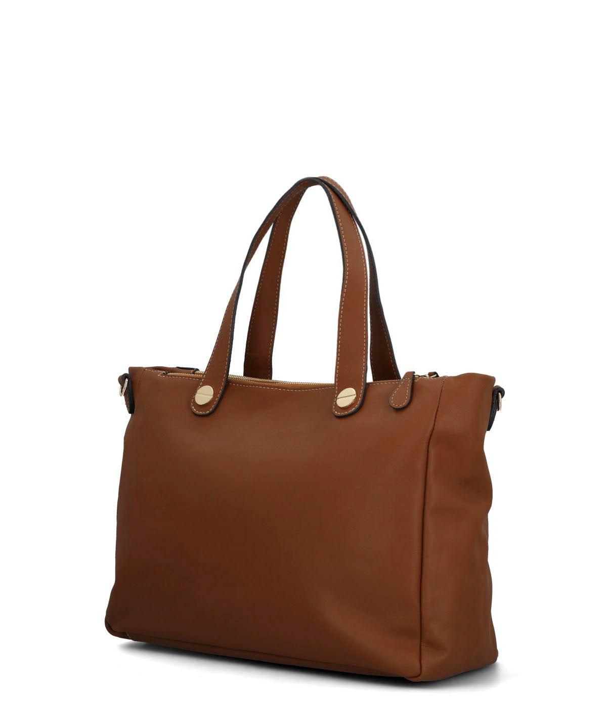 Cartera Cerutti Cuero Mujer Stradella Tote Café