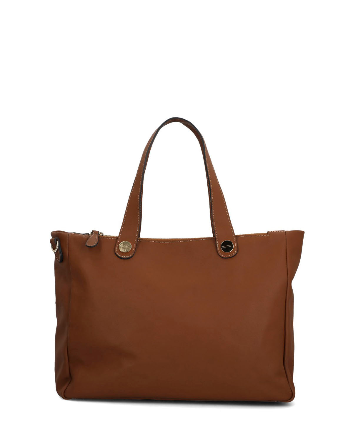 Cartera Cerutti Cuero Mujer Stradella Tote Café
