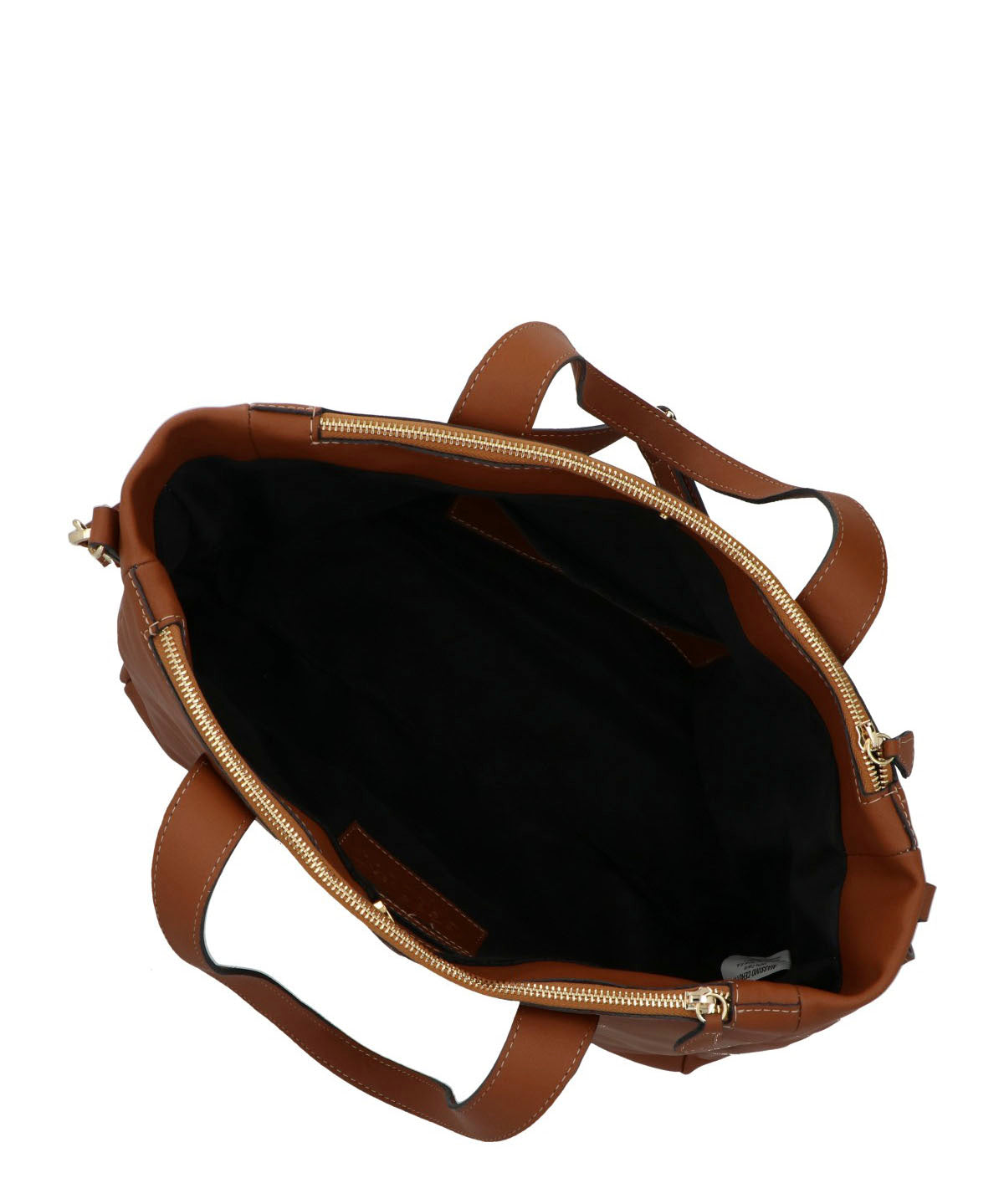 Cartera Cerutti Cuero Mujer Stradella Tote Café