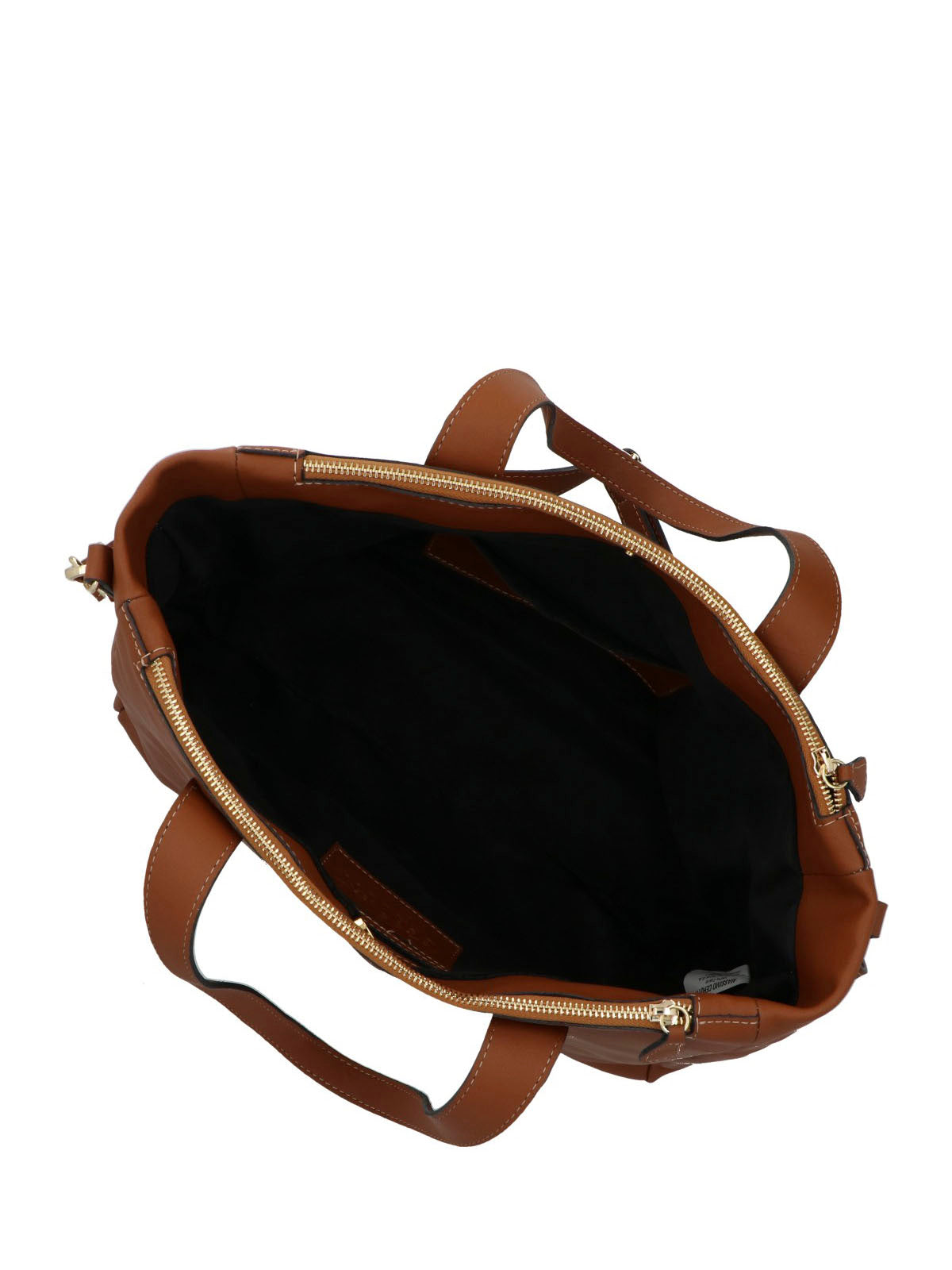 Cartera Cerutti Cuero Mujer Stradella Tote Café