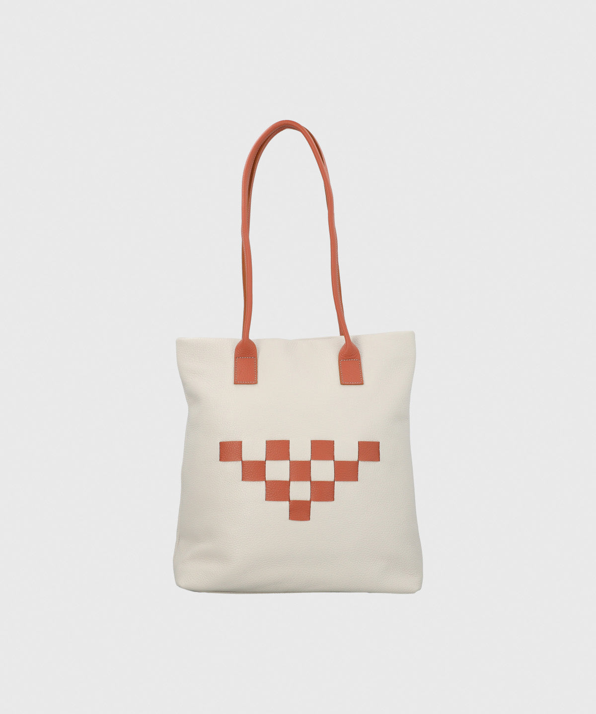 Cartera Cerutti Cuero Mujer Ottavia Tote Blanco