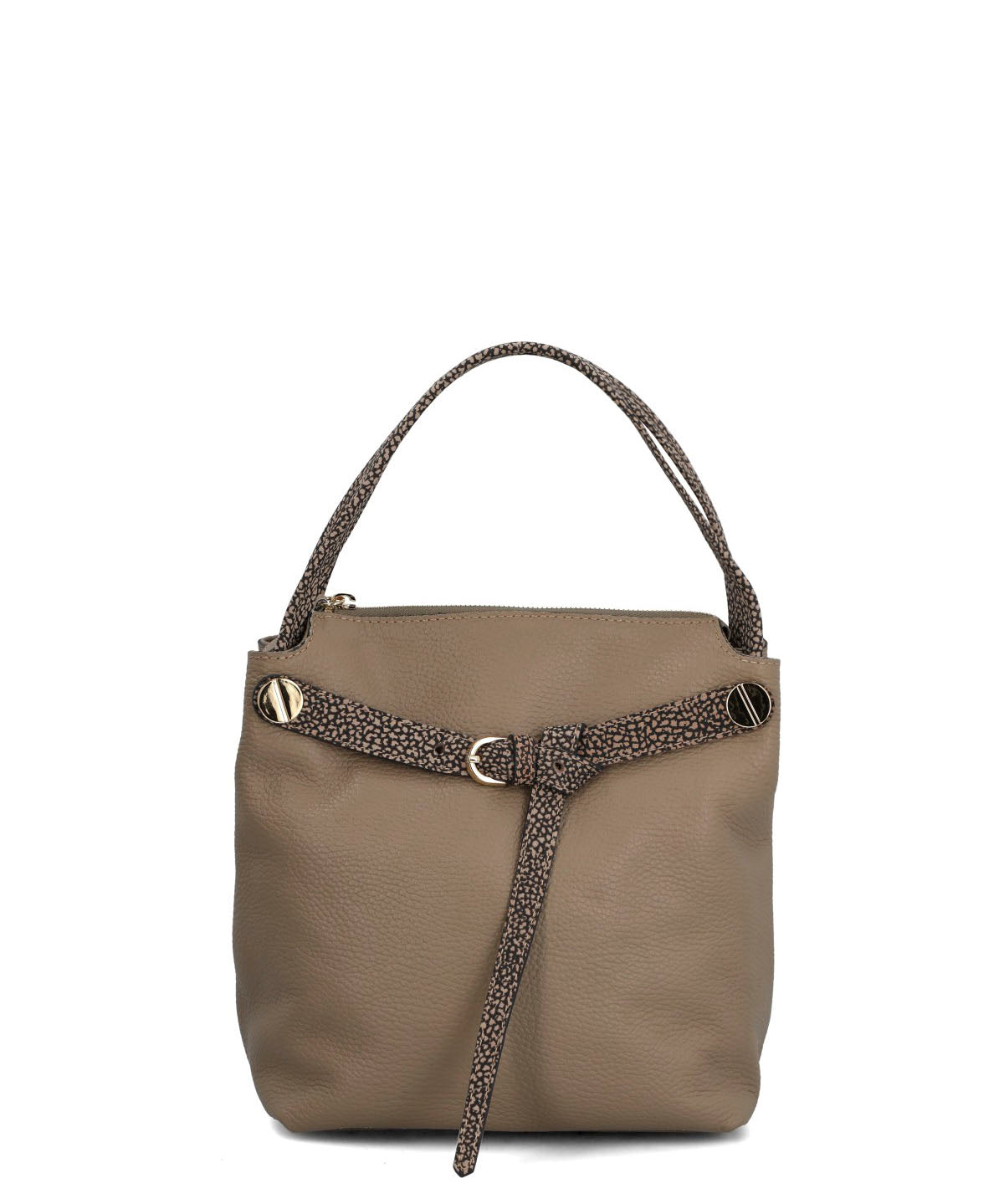 Cartera Cerutti Cuero Mujer Riccia Bag Café