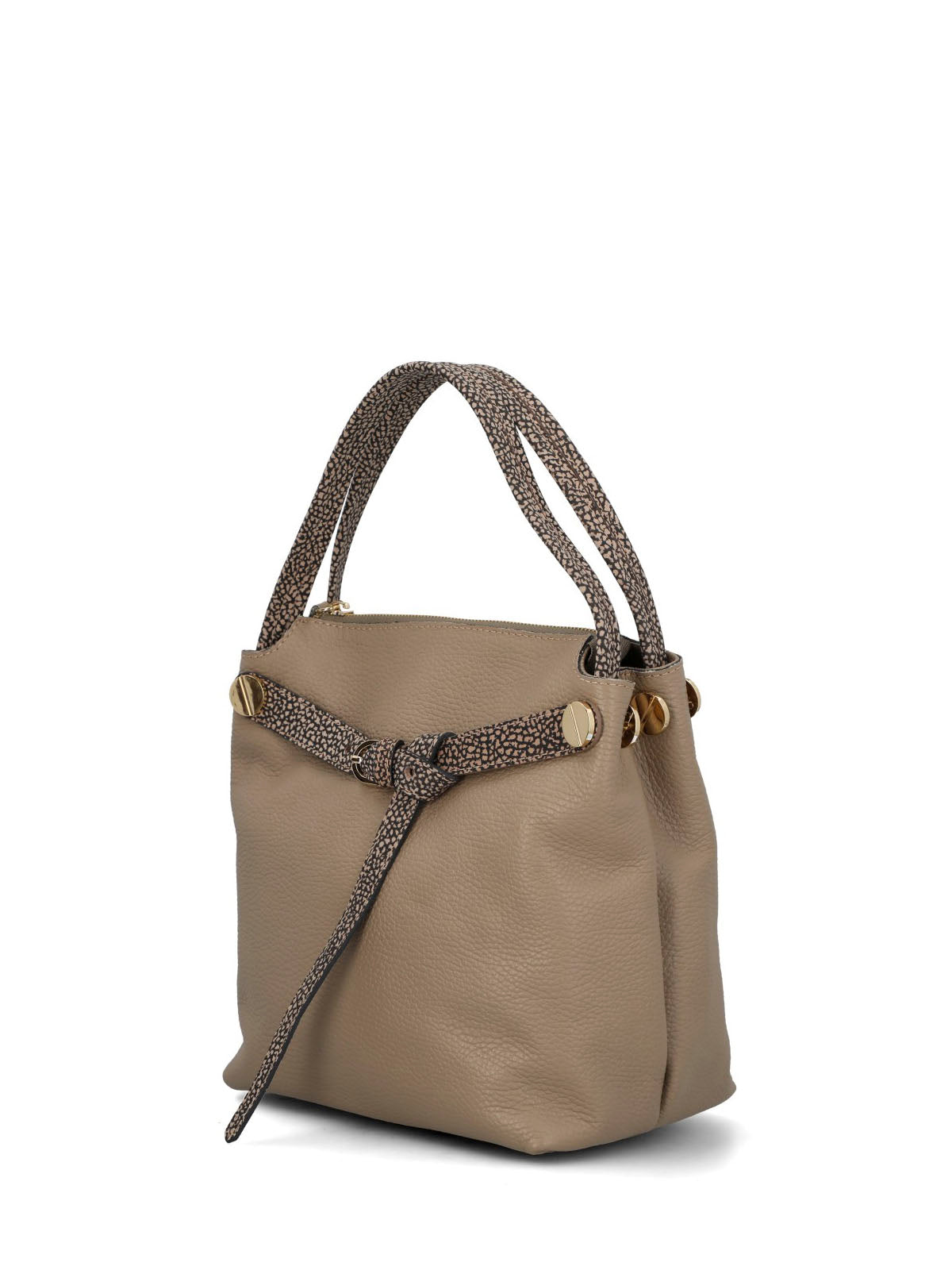 Cartera Cerutti Cuero Mujer Riccia Bag Café