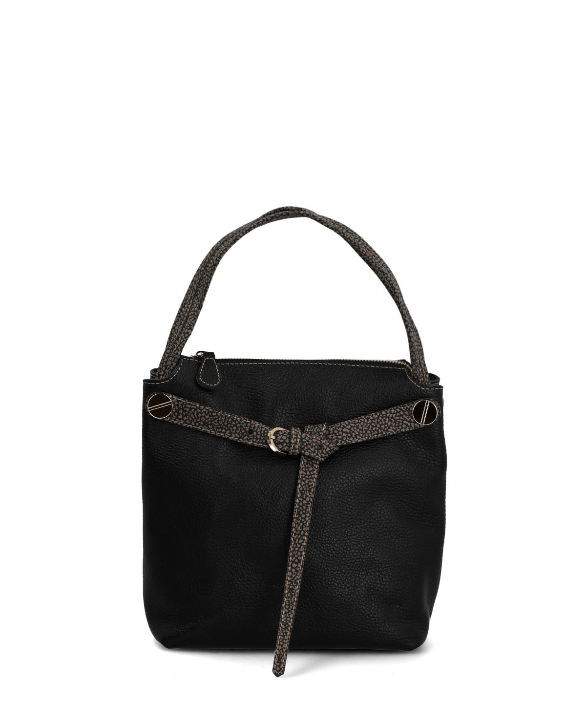 Cartera Cerutti Cuero Mujer Riccia Bag Negro