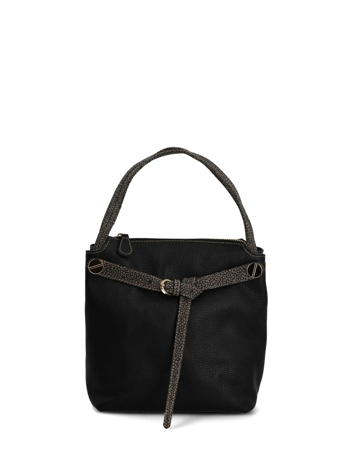 Cartera Cerutti Cuero Mujer Riccia Bag Negro