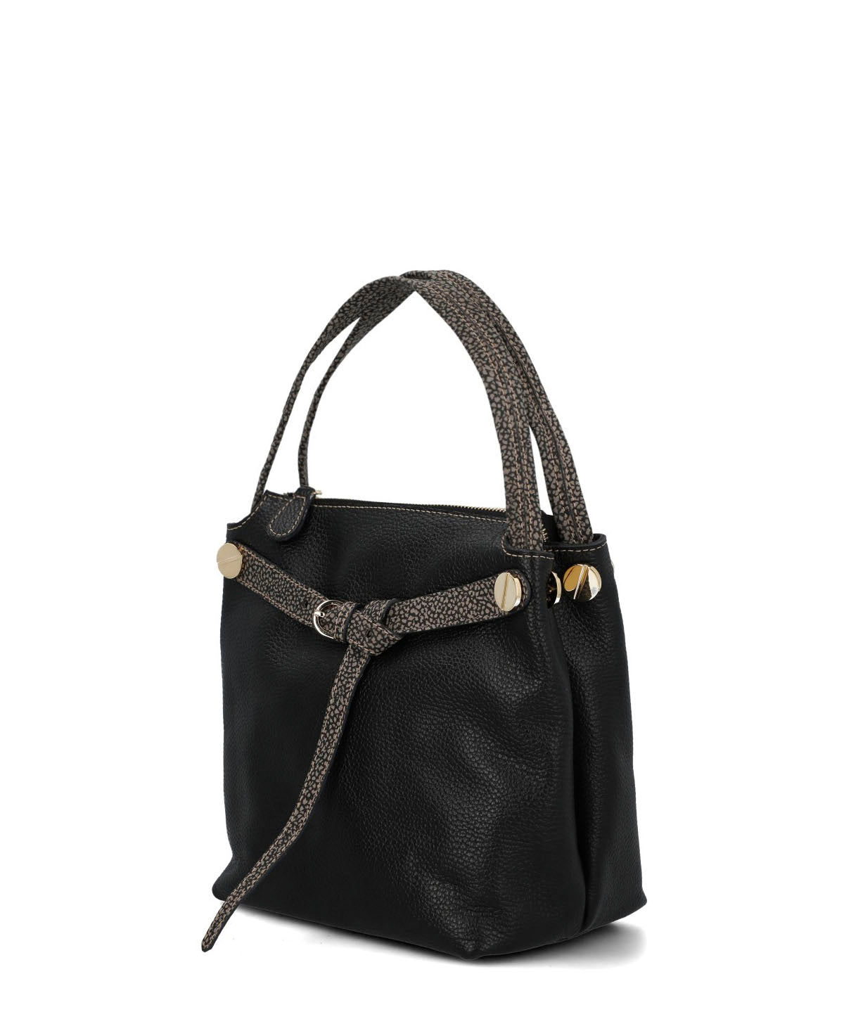 Cartera Cerutti Cuero Mujer Riccia Bag Negro
