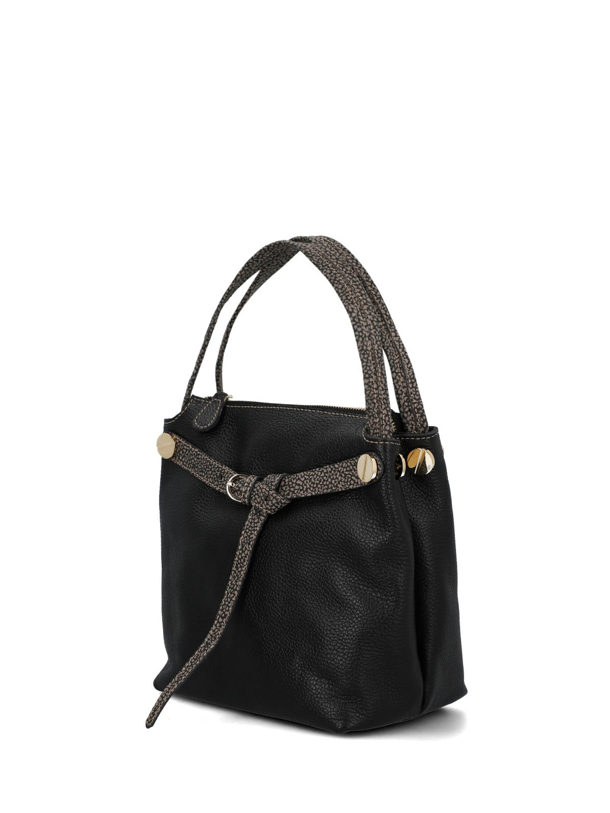 Cartera Cerutti Cuero Mujer Riccia Bag Negro