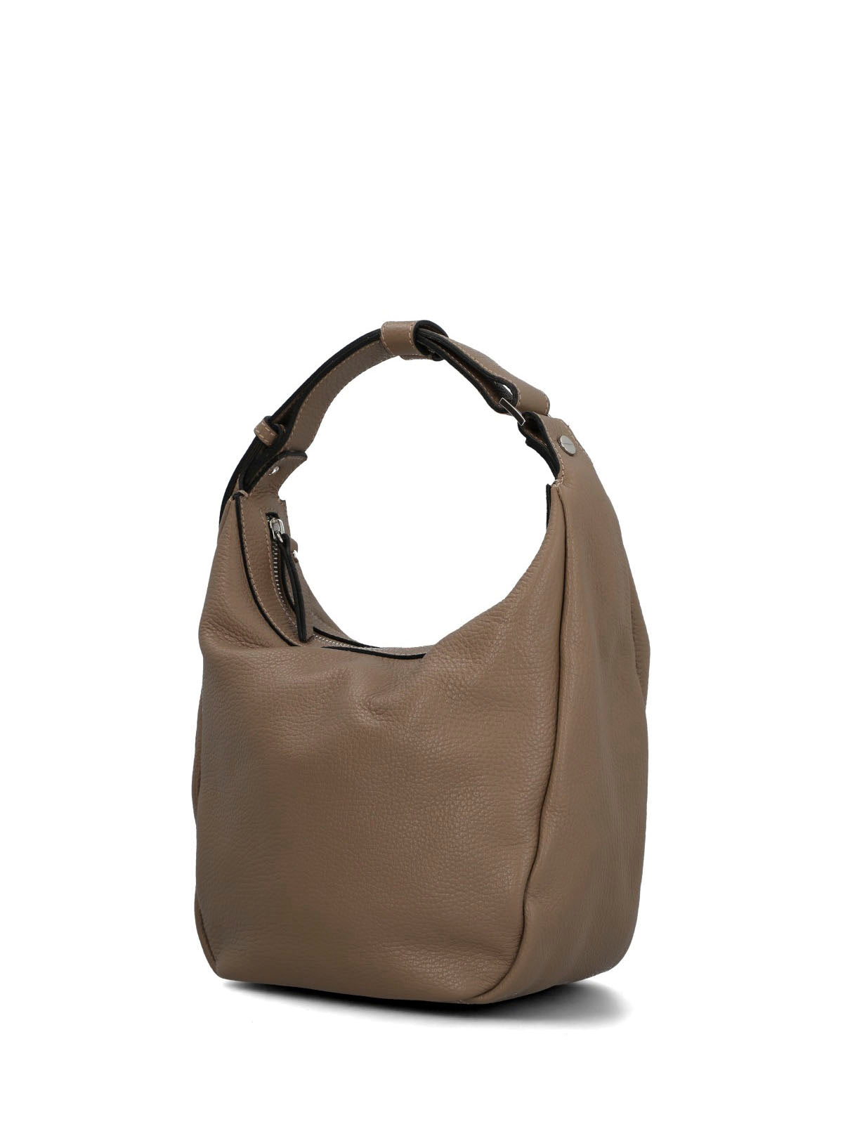 Cartera Cerutti Cuero Mujer Valenza Hobo Café