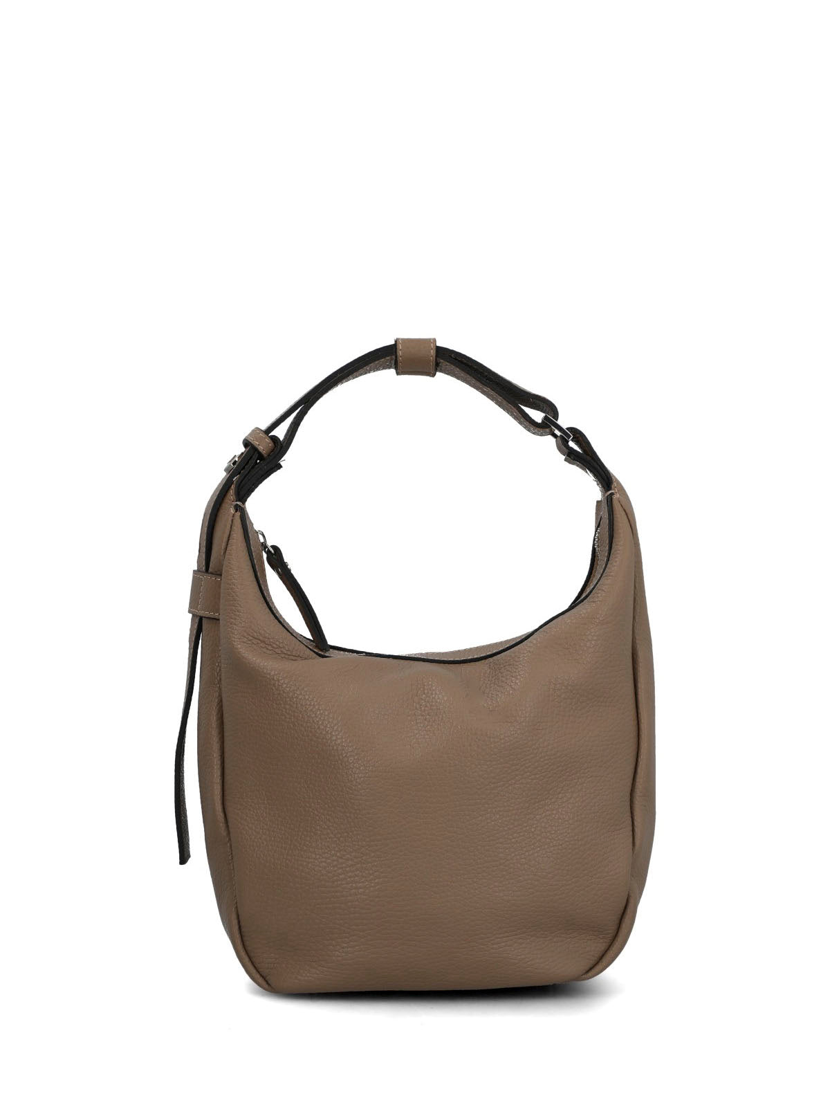 Cartera Cerutti Cuero Mujer Valenza Hobo Café