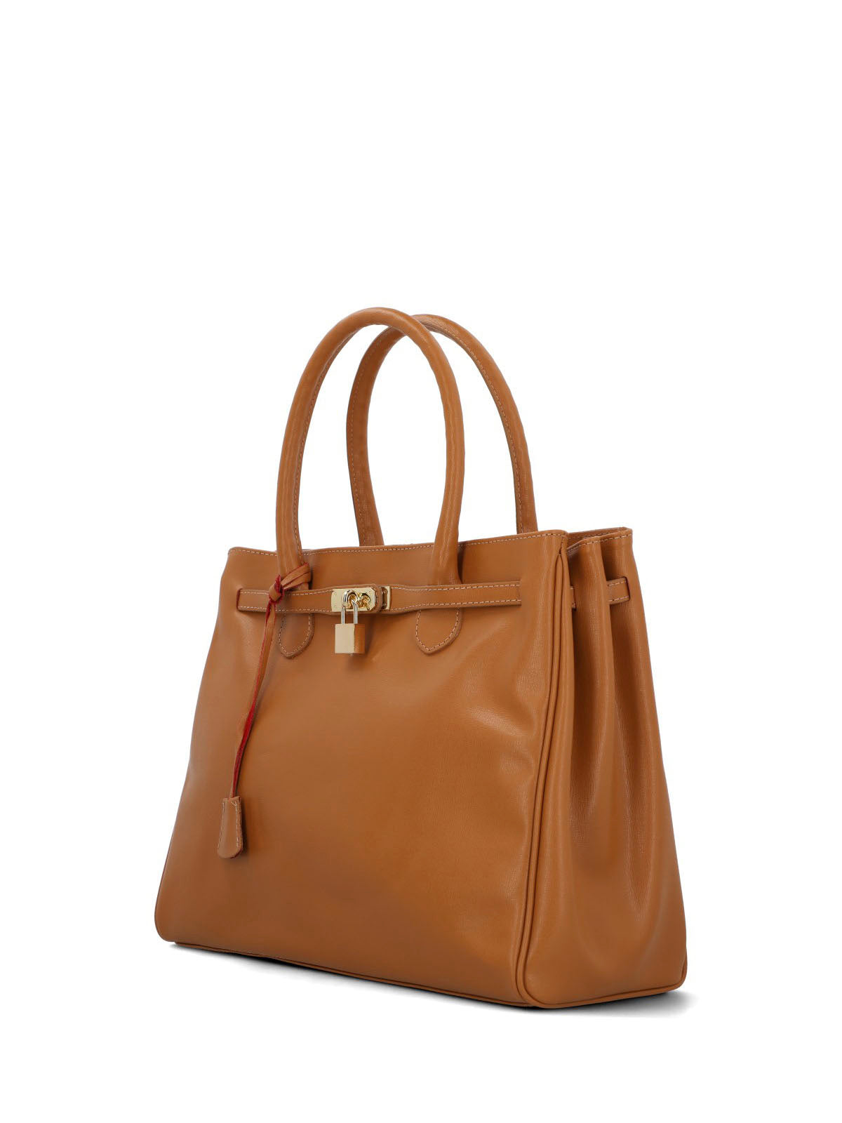 Cartera Cerutti Cuero Mujer Ferrara Bag Café
