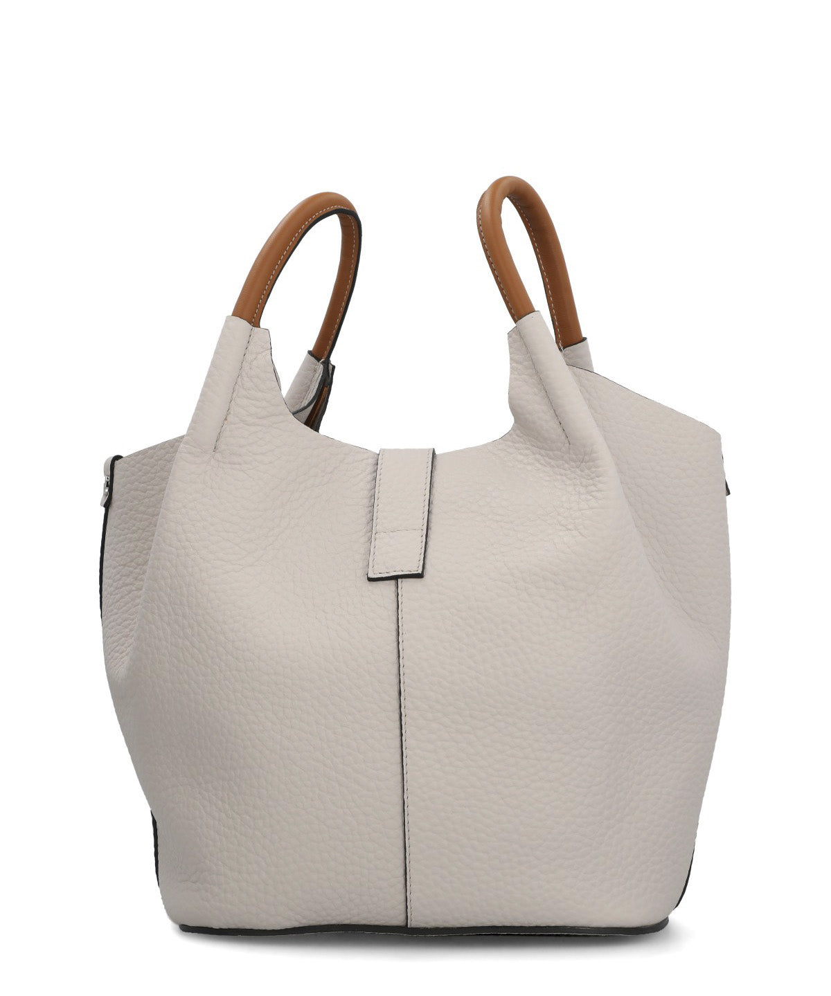 Cartera Cerutti Cuero Mujer Toscana Bag Beige/Crudo