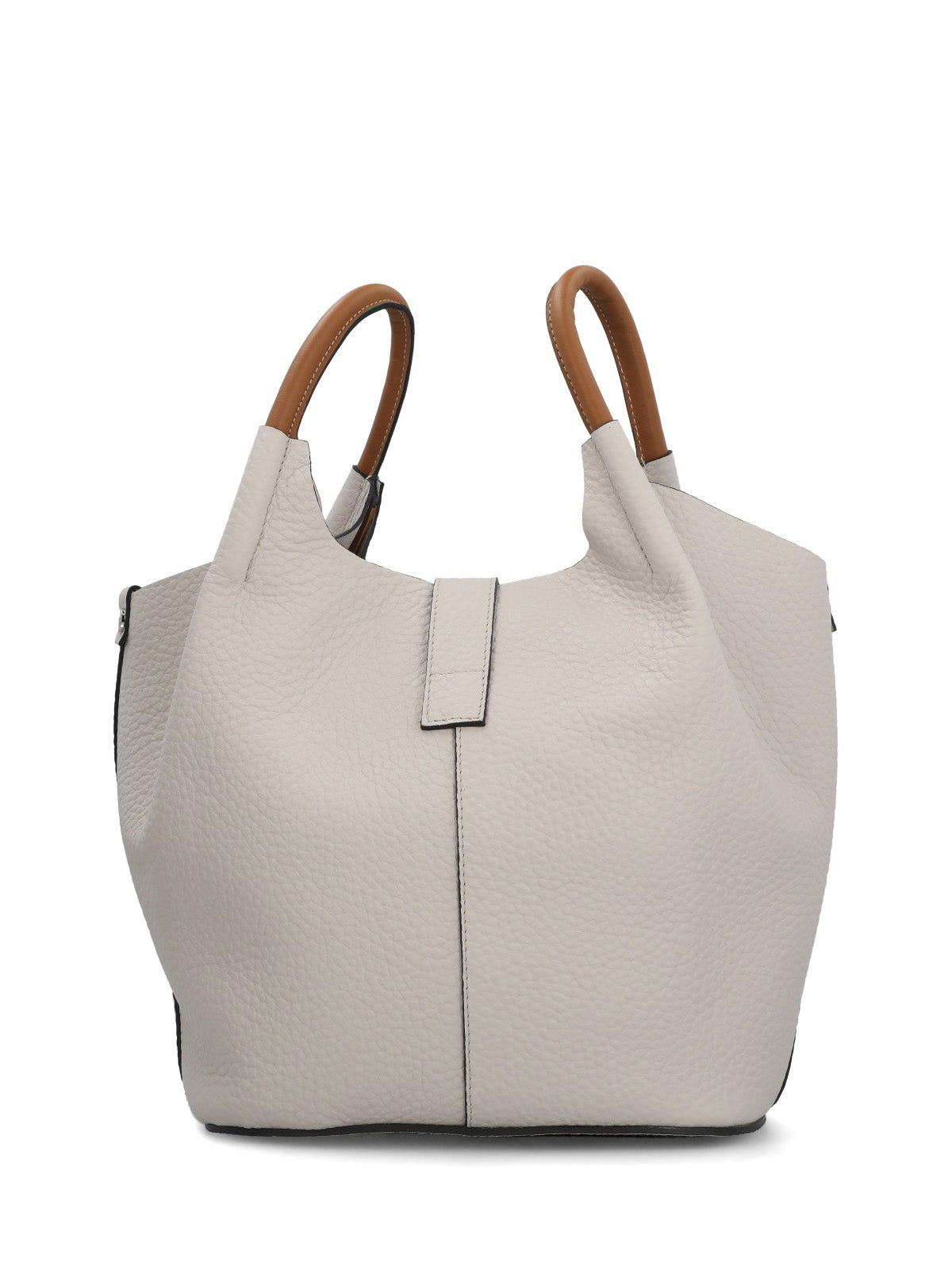 Cartera Cerutti Cuero Mujer Toscana Bag Beige/Crudo
